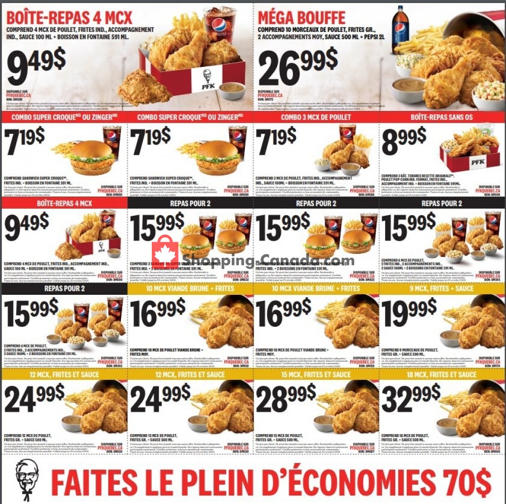 KFC flyer from Monday October 12, 2020 to Sunday October 25, 2020 - page 2