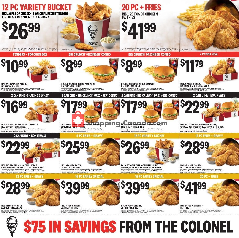 KFC flyer from Monday August 10, 2020 to Sunday September 27, 2020 - page 2