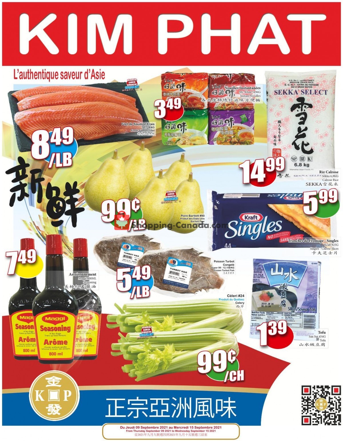 Kim Phat flyer from Thursday September 9, 2021 to Wednesday September 15, 2021 - page 1