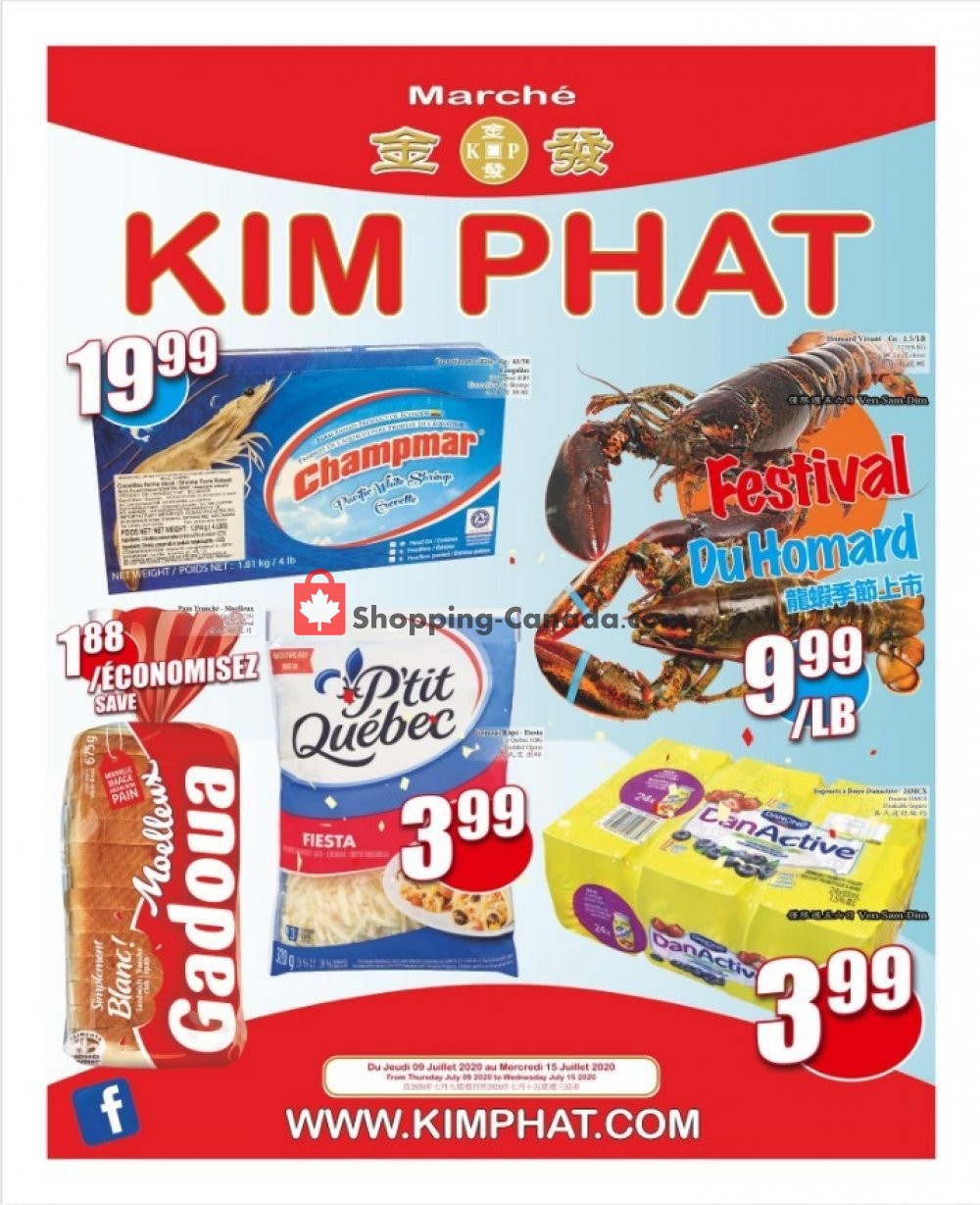 Kim Phat flyer from Thursday July 9, 2020 to Wednesday July 15, 2020 - page 1