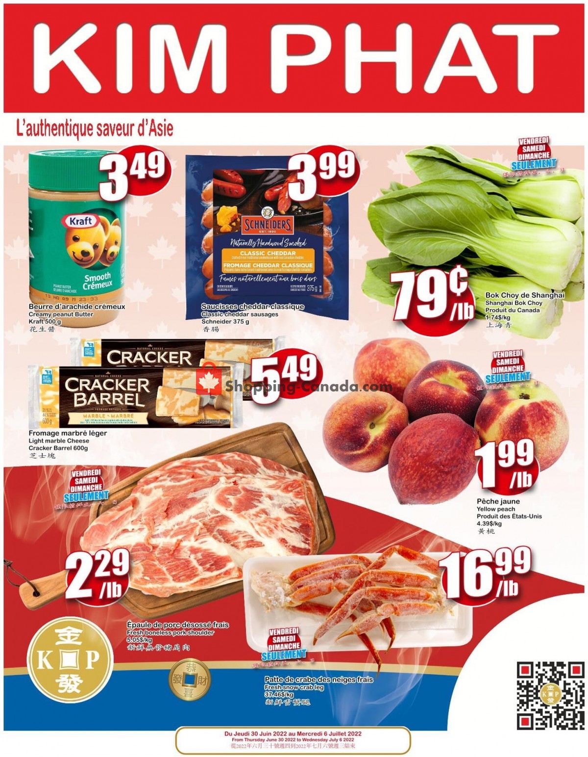 Kim Phat flyer from Thursday June 30, 2022 to Wednesday July 6, 2022 - page 1