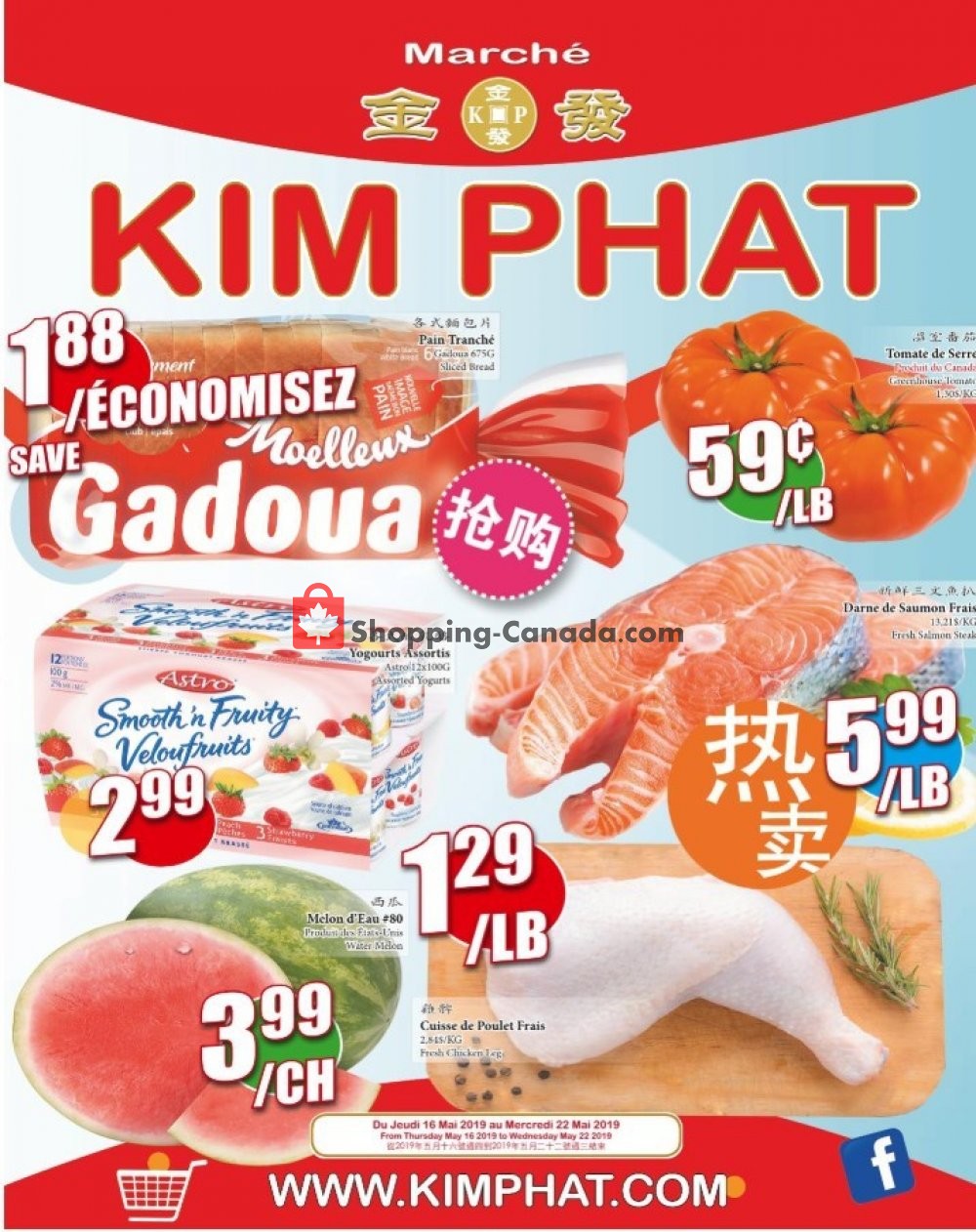 Kim Phat flyer from Thursday May 16, 2019 to Wednesday May 22, 2019 - page 1