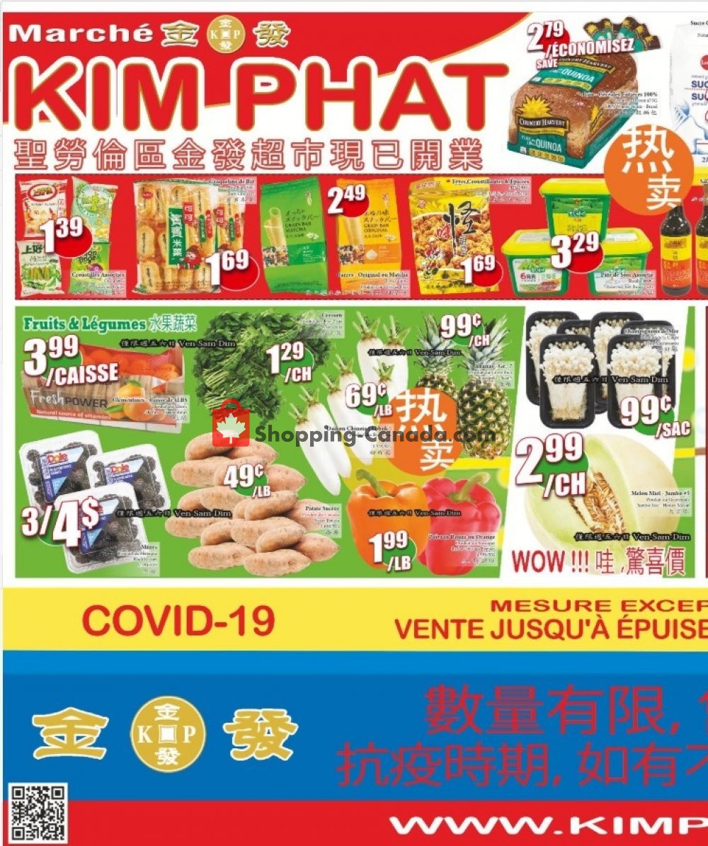 Kim Phat flyer from Thursday April 23, 2020 to Wednesday April 29, 2020 - page 1
