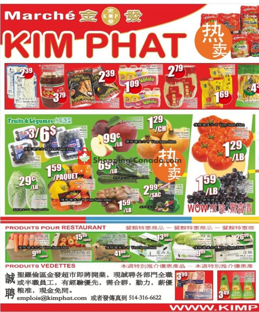 Kim Phat flyer from Thursday November 7, 2019 to Wednesday November 13, 2019 - page 1