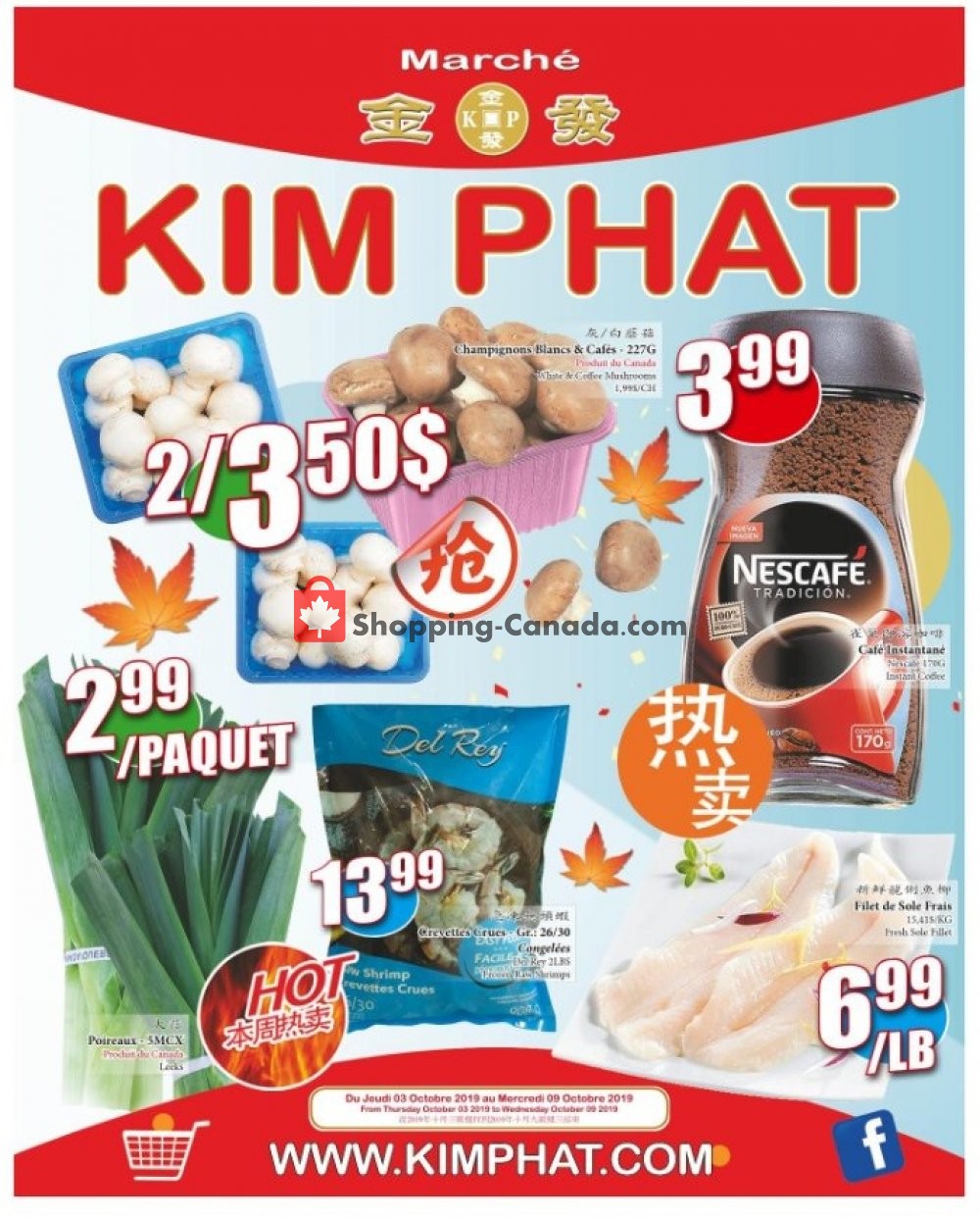 Kim Phat flyer from Thursday October 3, 2019 to Wednesday October 9, 2019 - page 1