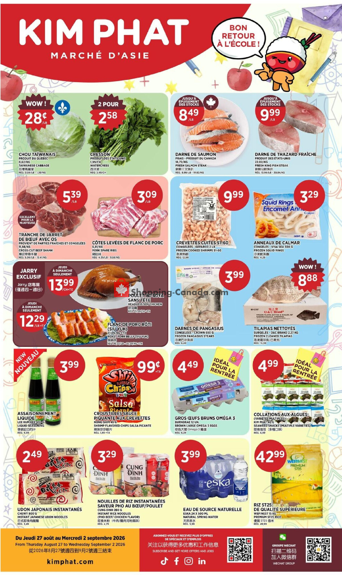 Kim Phat flyer from Thursday August 27, 2026 to Wednesday September 2, 2026 - page 1