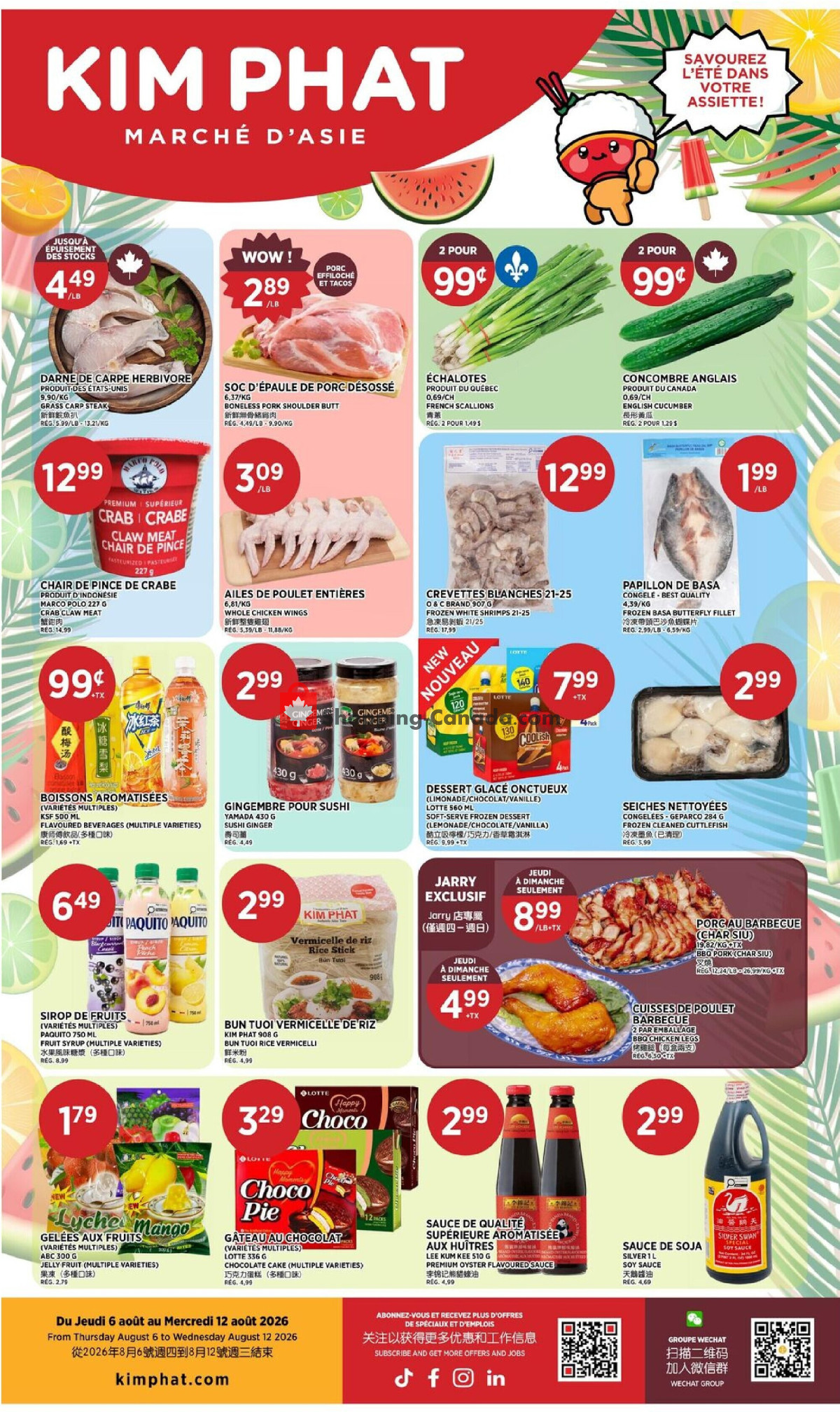 Kim Phat flyer from Thursday August 6, 2026 to Wednesday August 12, 2026 - page 1