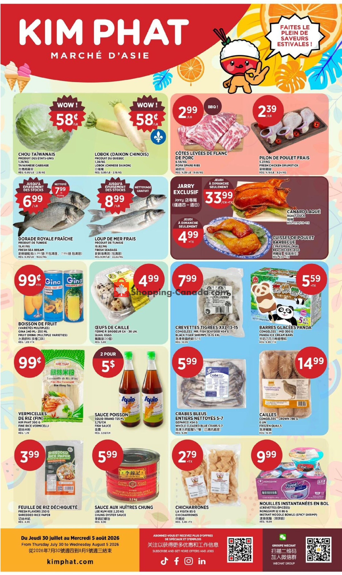 Kim Phat flyer from Thursday July 30, 2026 to Wednesday August 5, 2026 - page 1