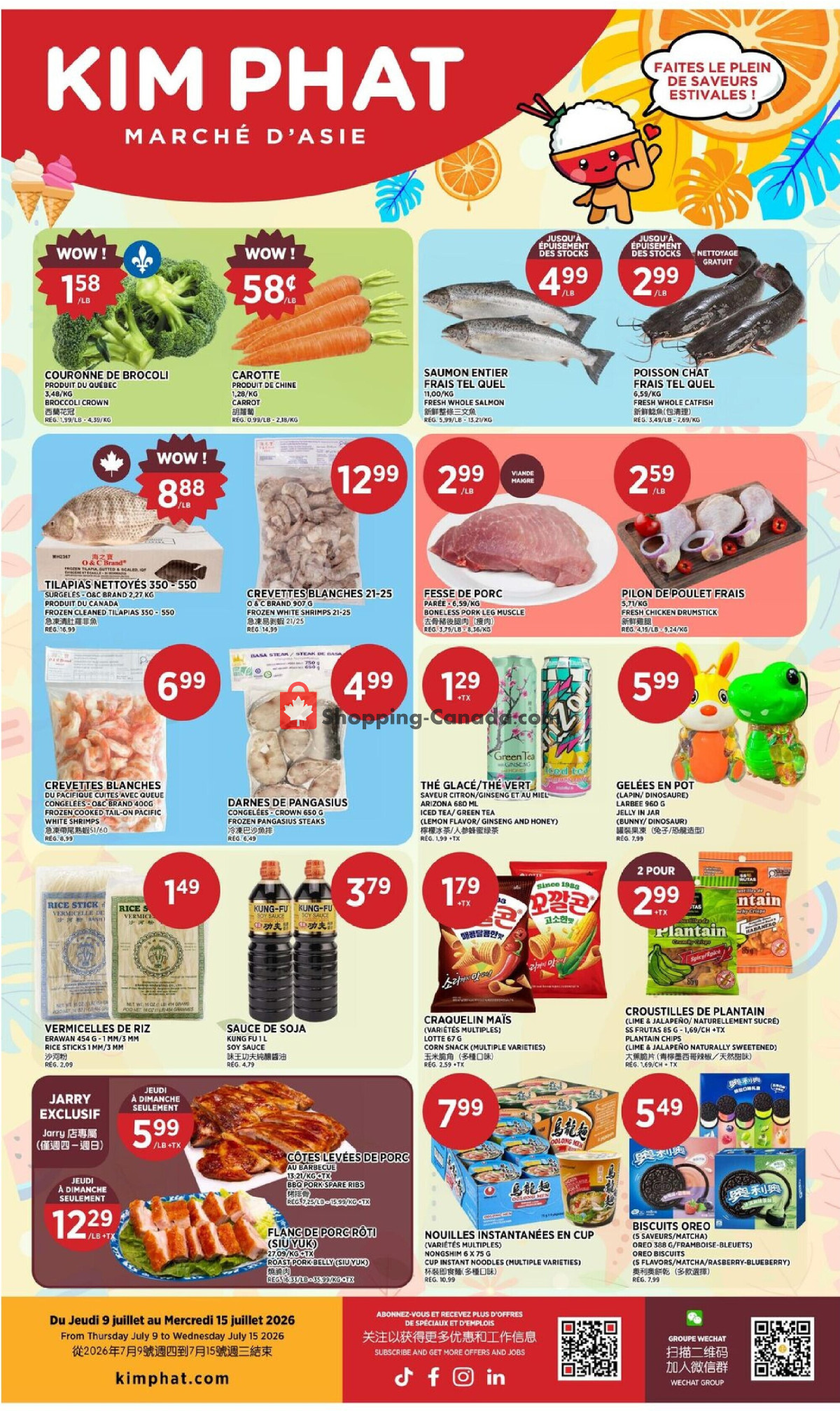 Kim Phat flyer from Thursday July 9, 2026 to Wednesday July 15, 2026 - page 1