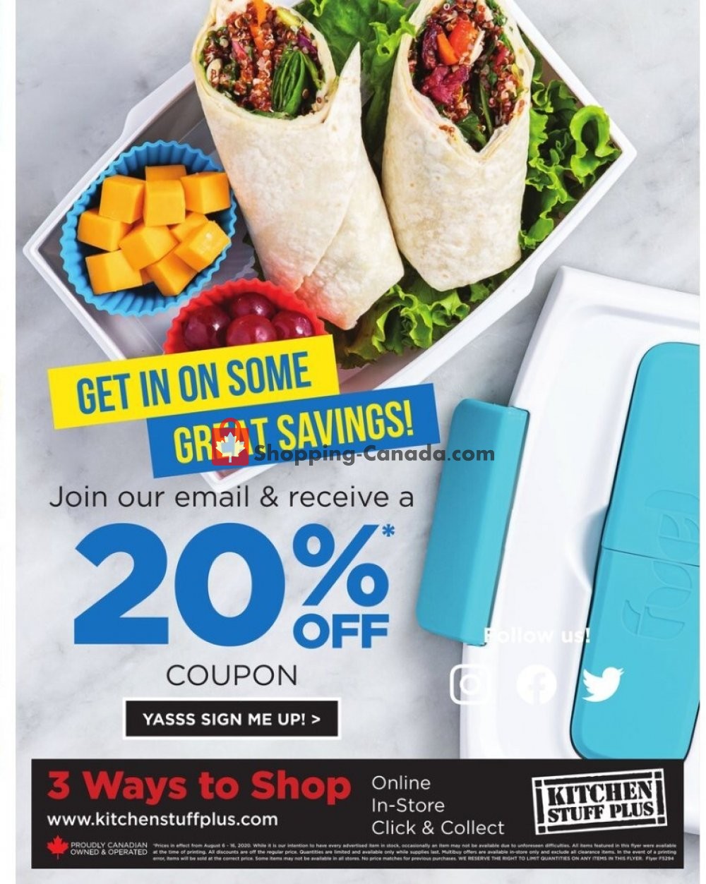 Kitchen Stuff Plus flyer from Thursday August 6, 2020 to Thursday August 27, 2020 - page 23