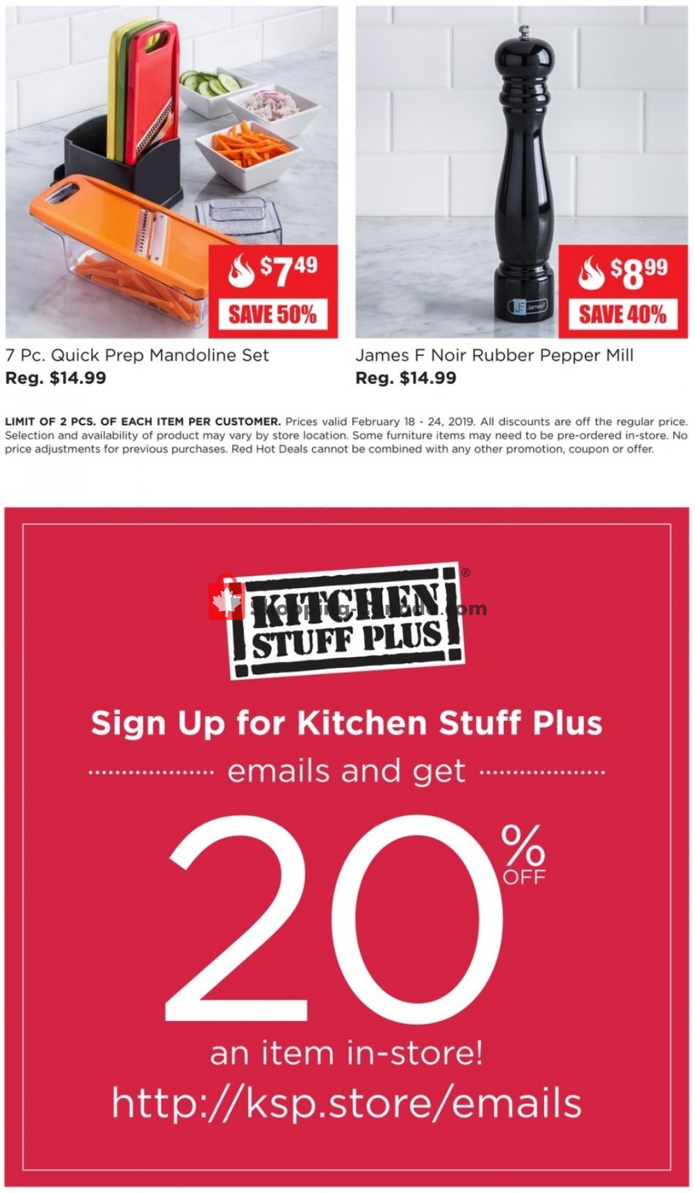 Kitchen Stuff Plus flyer from Monday February 18, 2019 to Sunday February 24, 2019 - page 5