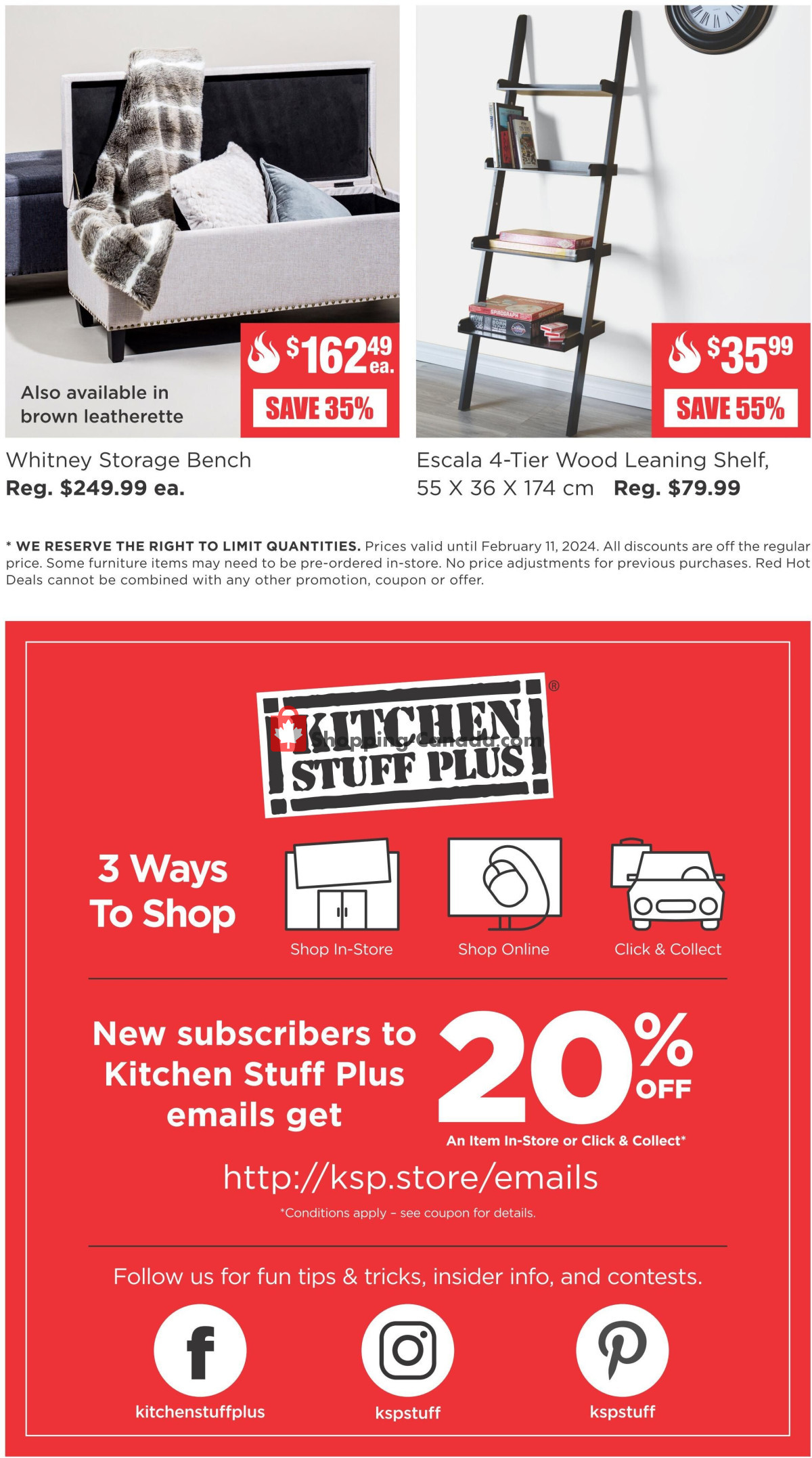 Kitchen Stuff Plus flyer from Monday February 5, 2024 to Sunday February 11, 2024 - page 6
