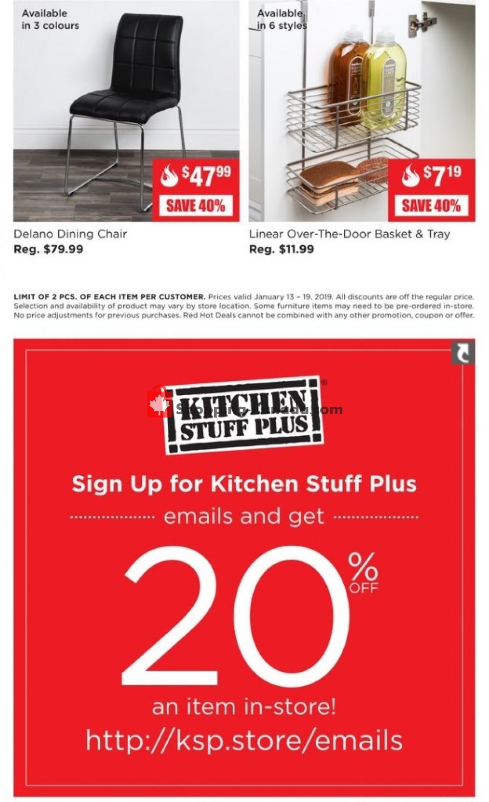Kitchen Stuff Plus flyer from Monday January 13, 2020 to Sunday January 19, 2020 - page 5