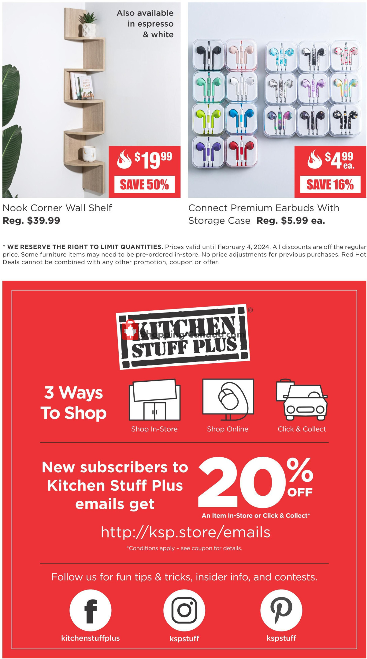 Kitchen Stuff Plus flyer from Monday January 29, 2024 to Sunday February 4, 2024 - page 6