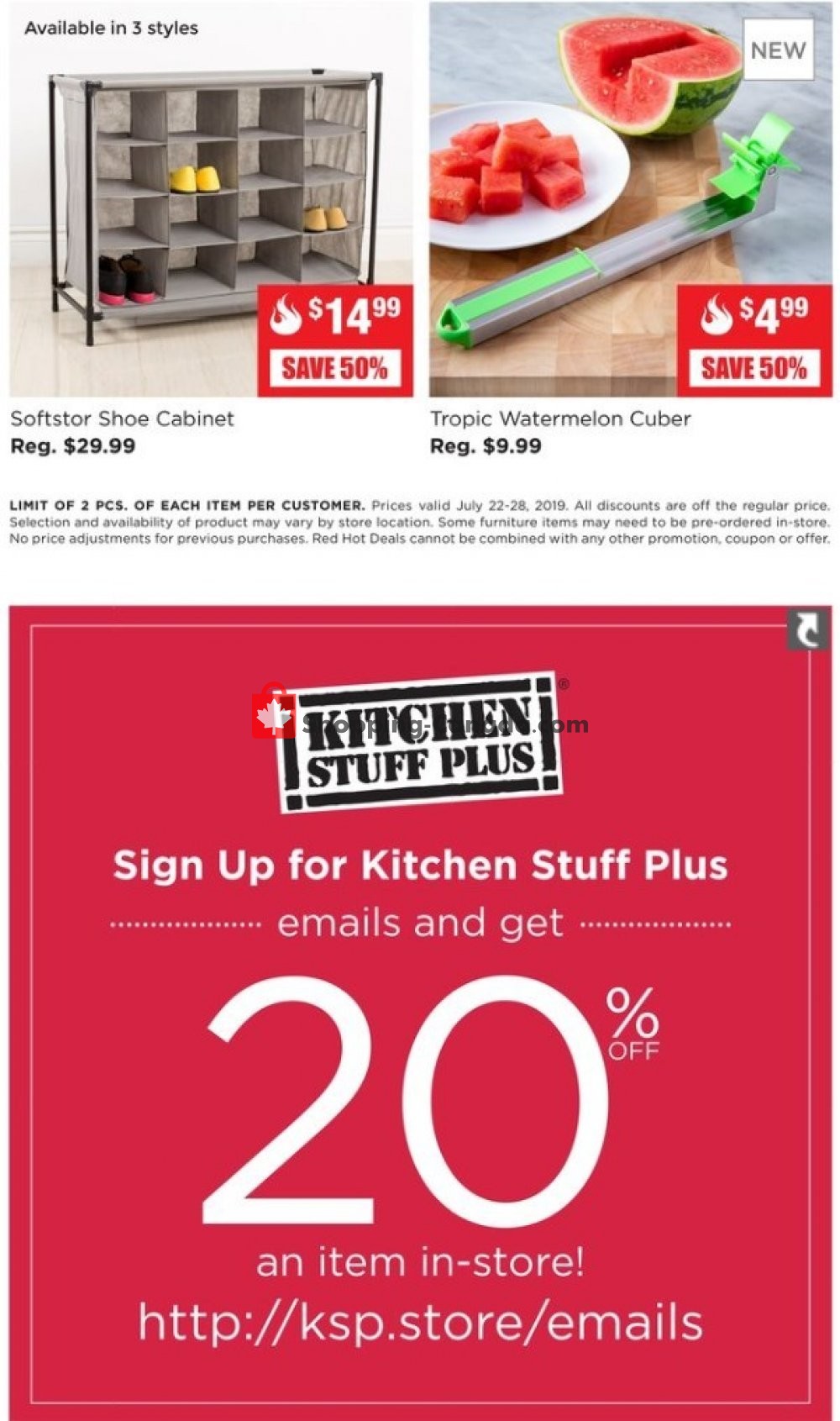 Kitchen Stuff Plus flyer from Monday July 22, 2019 to Sunday July 28, 2019 - page 6