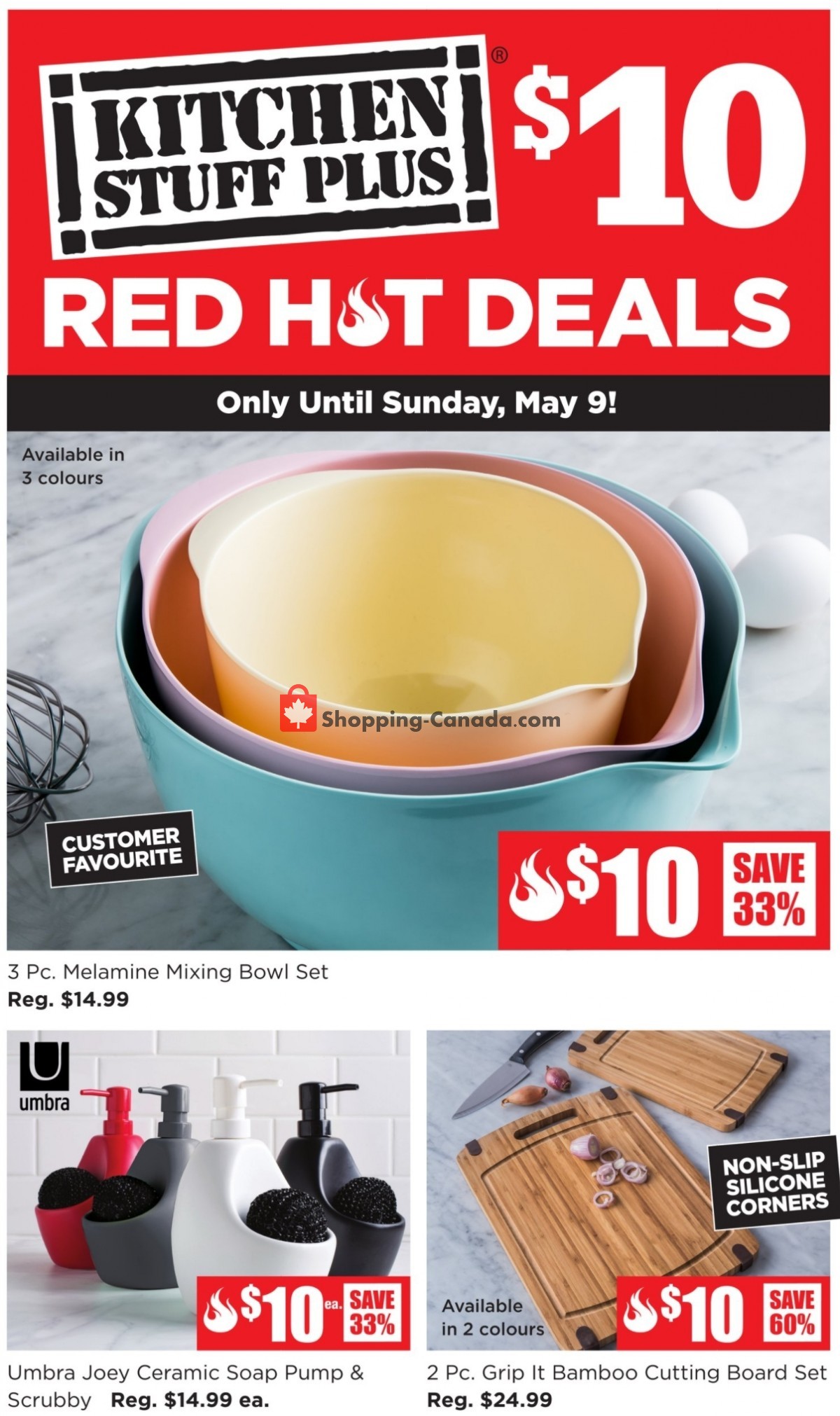 Kitchen Stuff Plus flyer from Monday May 3, 2021 to Sunday May 9, 2021 - page 1