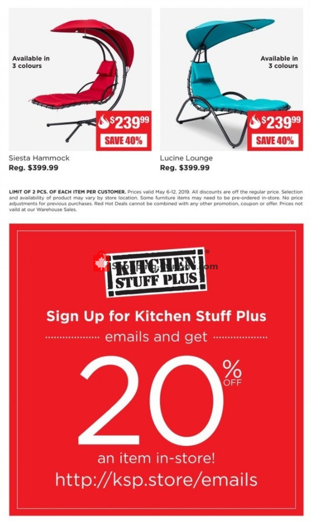 Kitchen Stuff Plus flyer from Monday May 6, 2019 to Sunday May 12, 2019 - page 5