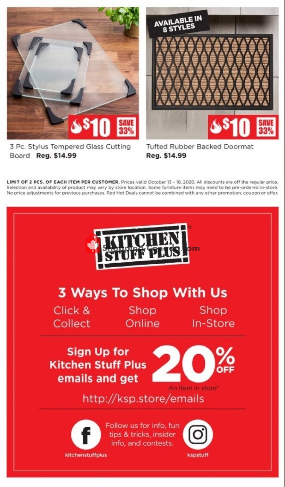 Kitchen Stuff Plus flyer from Tuesday October 13, 2020 to Sunday October 18, 2020 - page 5