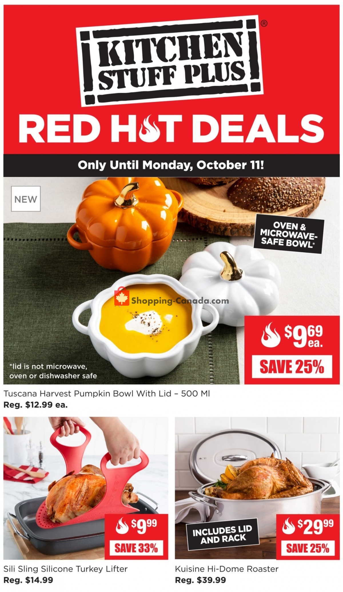 Kitchen Stuff Plus flyer from Monday October 4, 2021 to Sunday October 10, 2021 - page 1