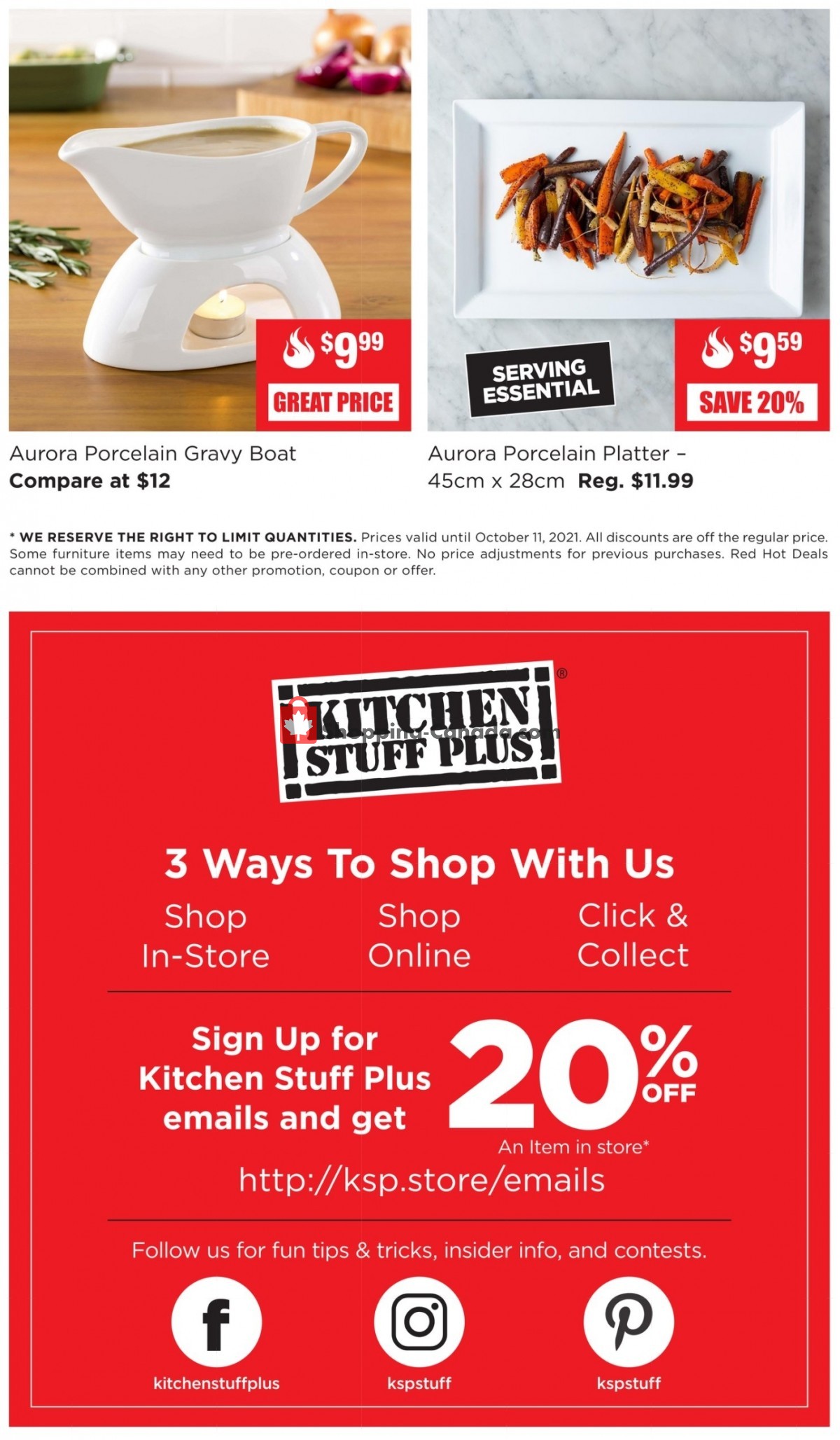 Kitchen Stuff Plus flyer from Monday October 4, 2021 to Sunday October 10, 2021 - page 6