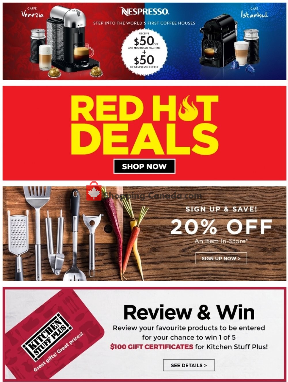 Kitchen Stuff Plus flyer from Sunday February 17, 2019 to Saturday February 23, 2019 - page 1