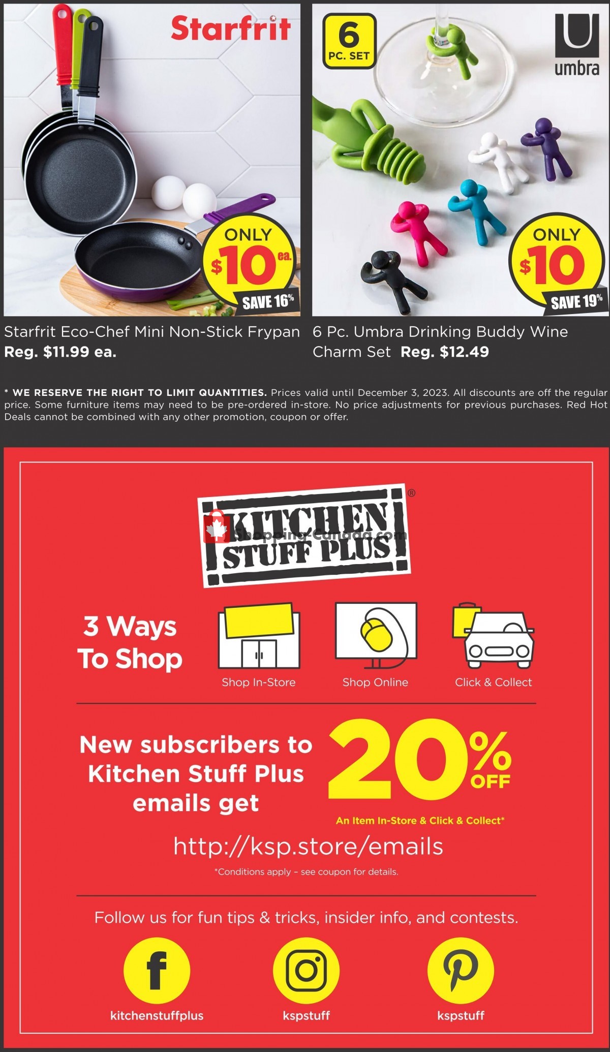 Kitchen Stuff Plus flyer from Monday November 27, 2023 to Sunday December 3, 2023 - page 10