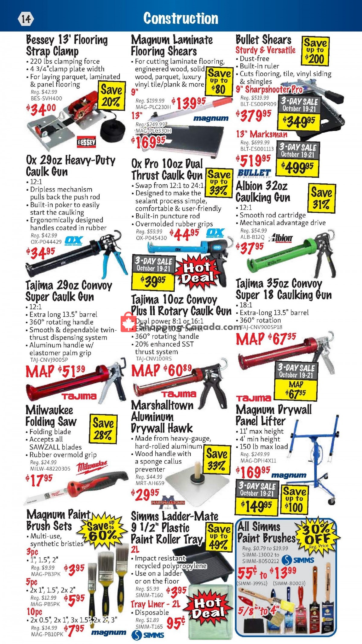 KMS Tools & Equipment flyer from Sunday October 1, 2023 to Tuesday October 31, 2023 - page 14