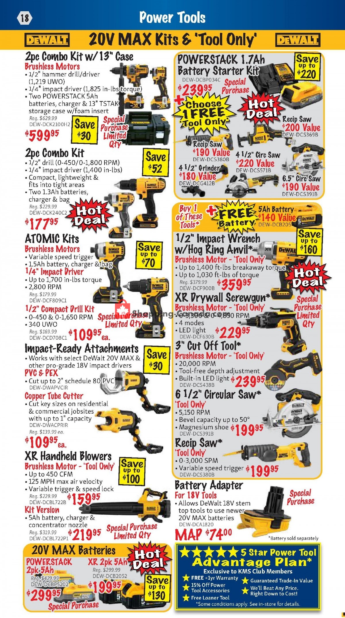 KMS Tools & Equipment flyer from Sunday October 1, 2023 to Tuesday October 31, 2023 - page 18