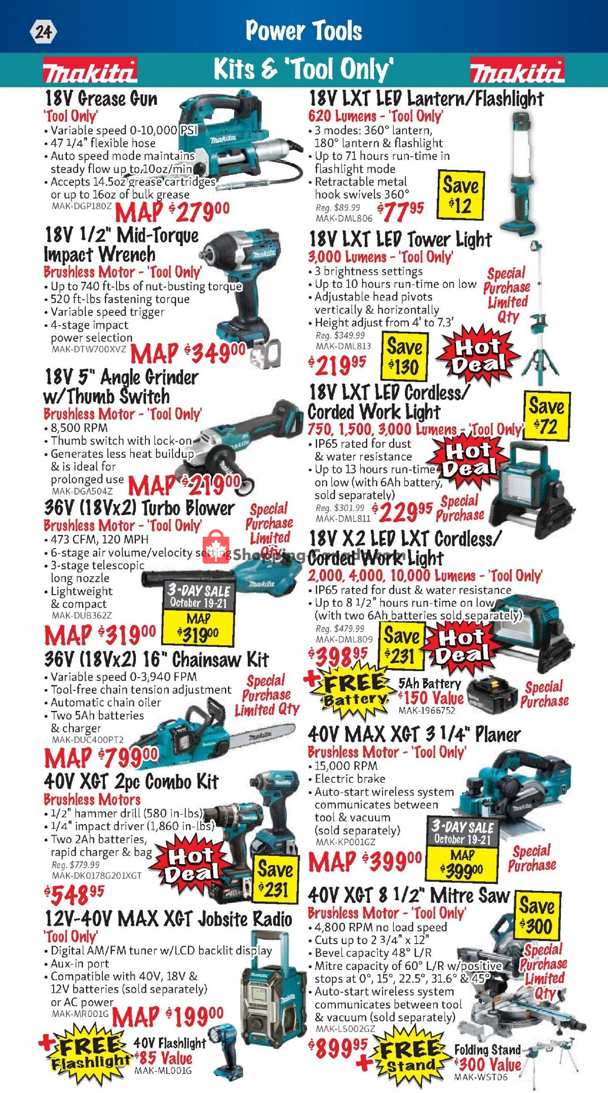 KMS Tools & Equipment flyer from Sunday October 1, 2023 to Tuesday October 31, 2023 - page 24