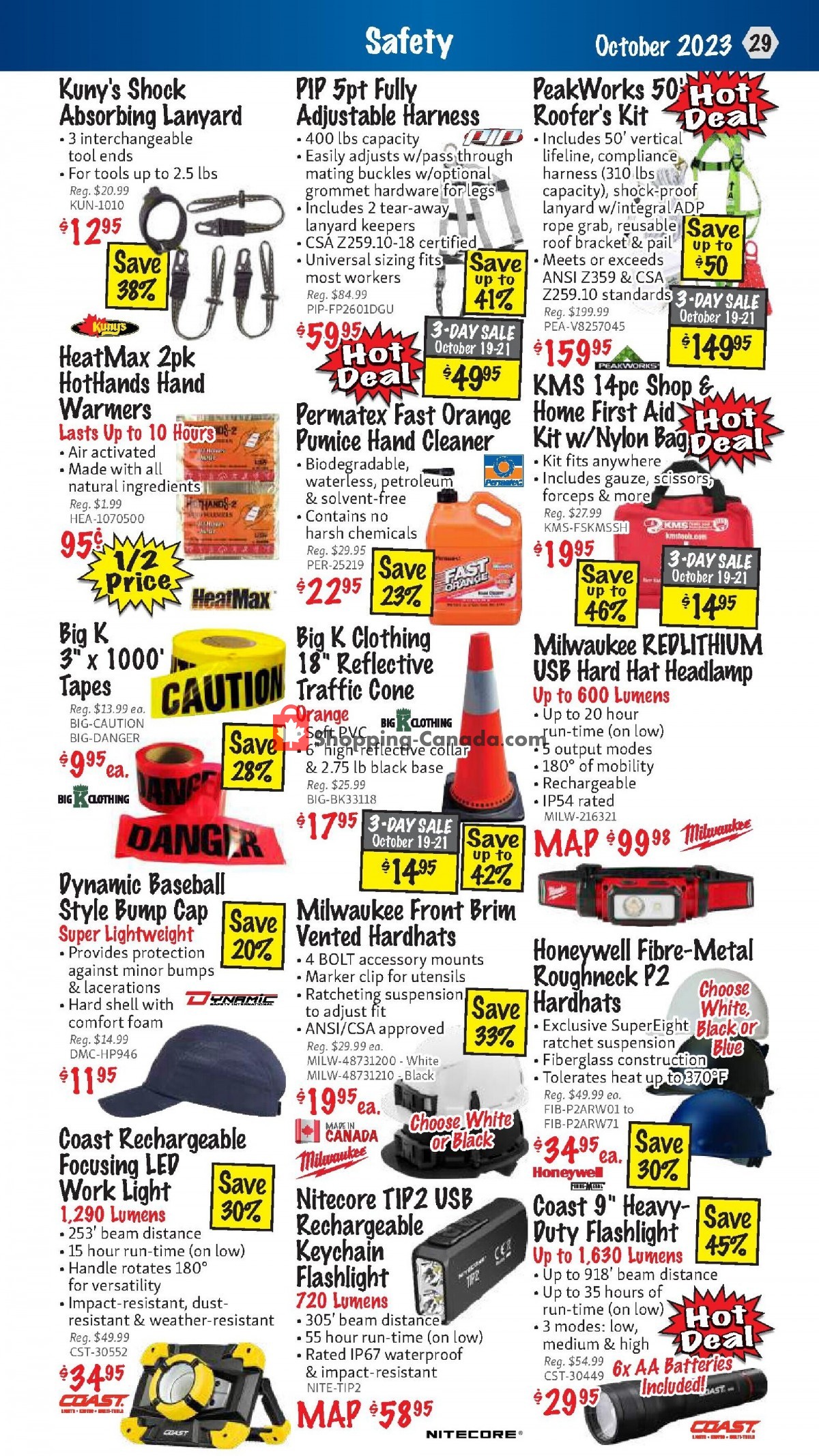 KMS Tools & Equipment flyer from Sunday October 1, 2023 to Tuesday October 31, 2023 - page 29