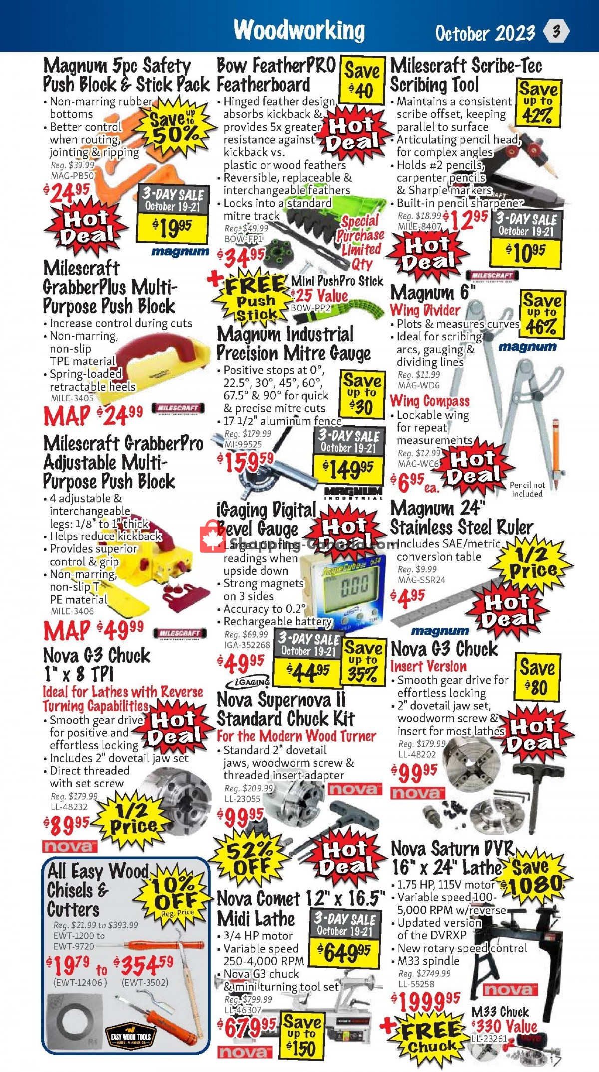 KMS Tools & Equipment flyer from Sunday October 1, 2023 to Tuesday October 31, 2023 - page 3