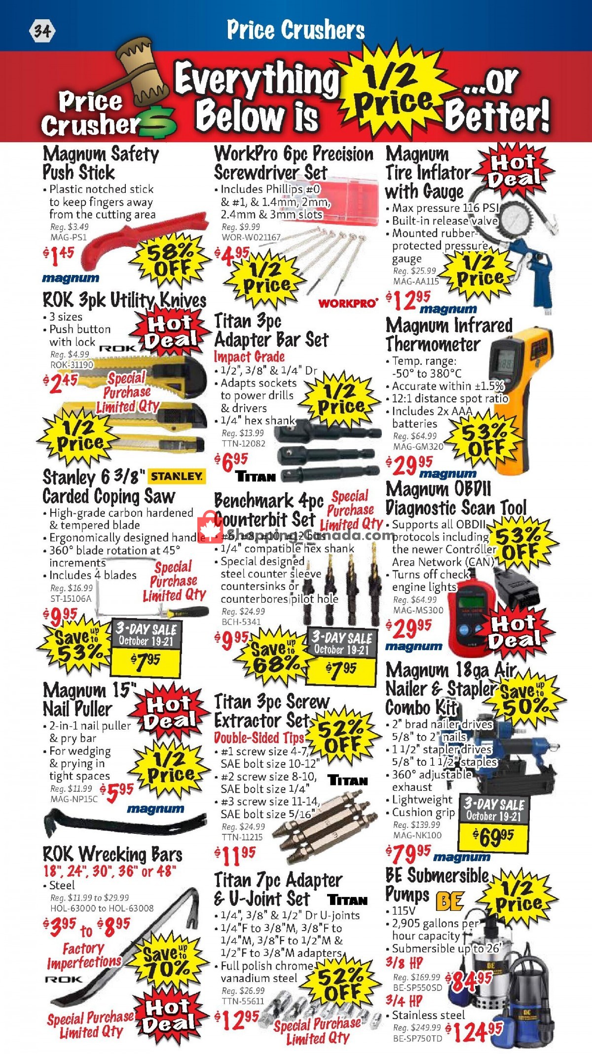 KMS Tools & Equipment flyer from Sunday October 1, 2023 to Tuesday October 31, 2023 - page 34
