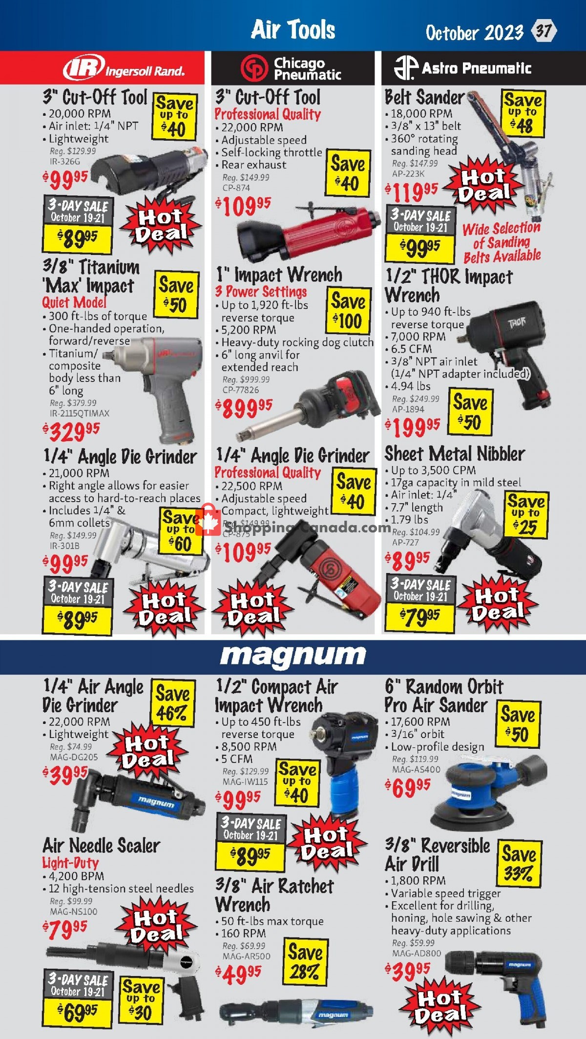 KMS Tools & Equipment flyer from Sunday October 1, 2023 to Tuesday October 31, 2023 - page 37