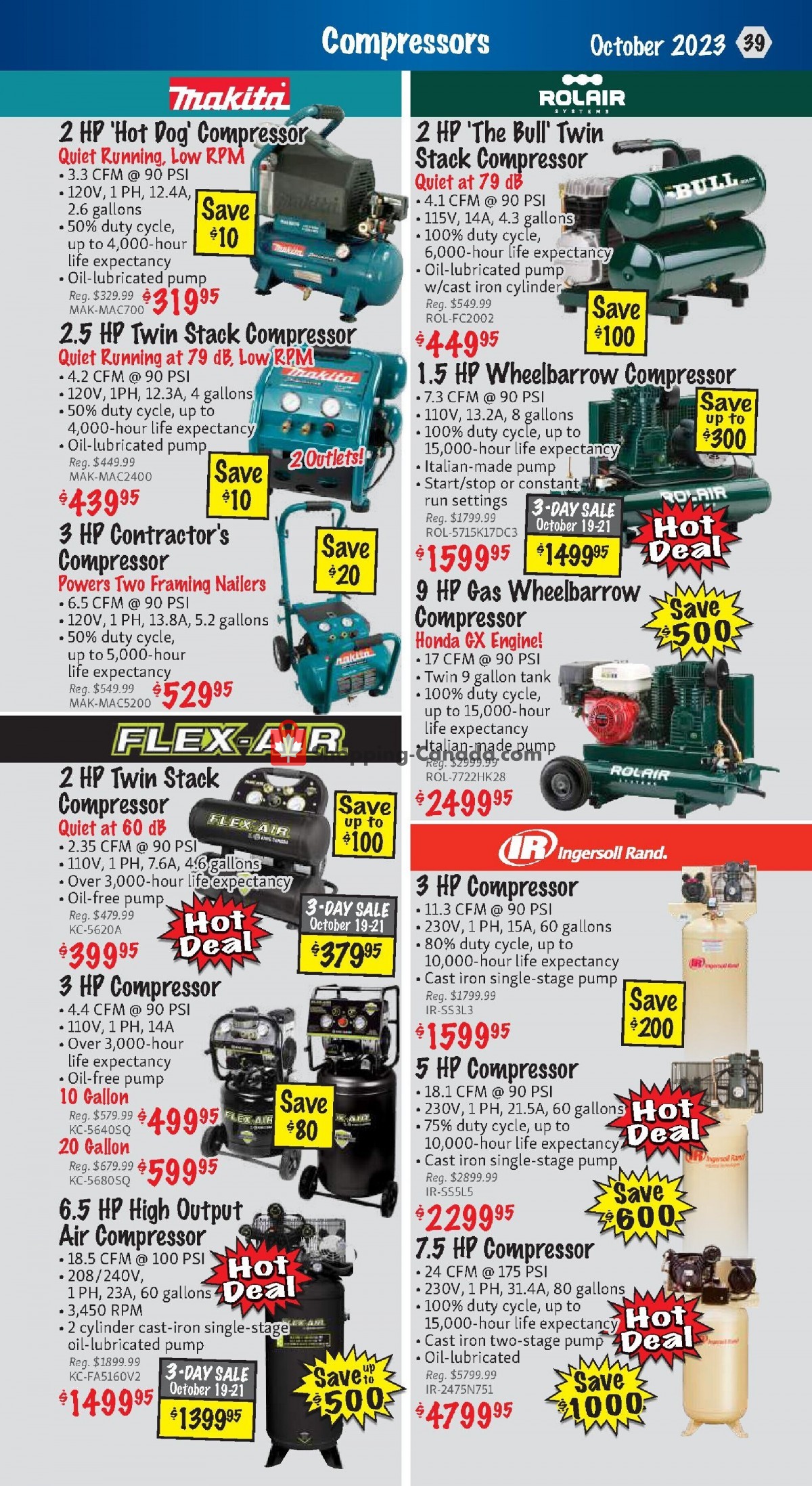 KMS Tools & Equipment flyer from Sunday October 1, 2023 to Tuesday October 31, 2023 - page 39