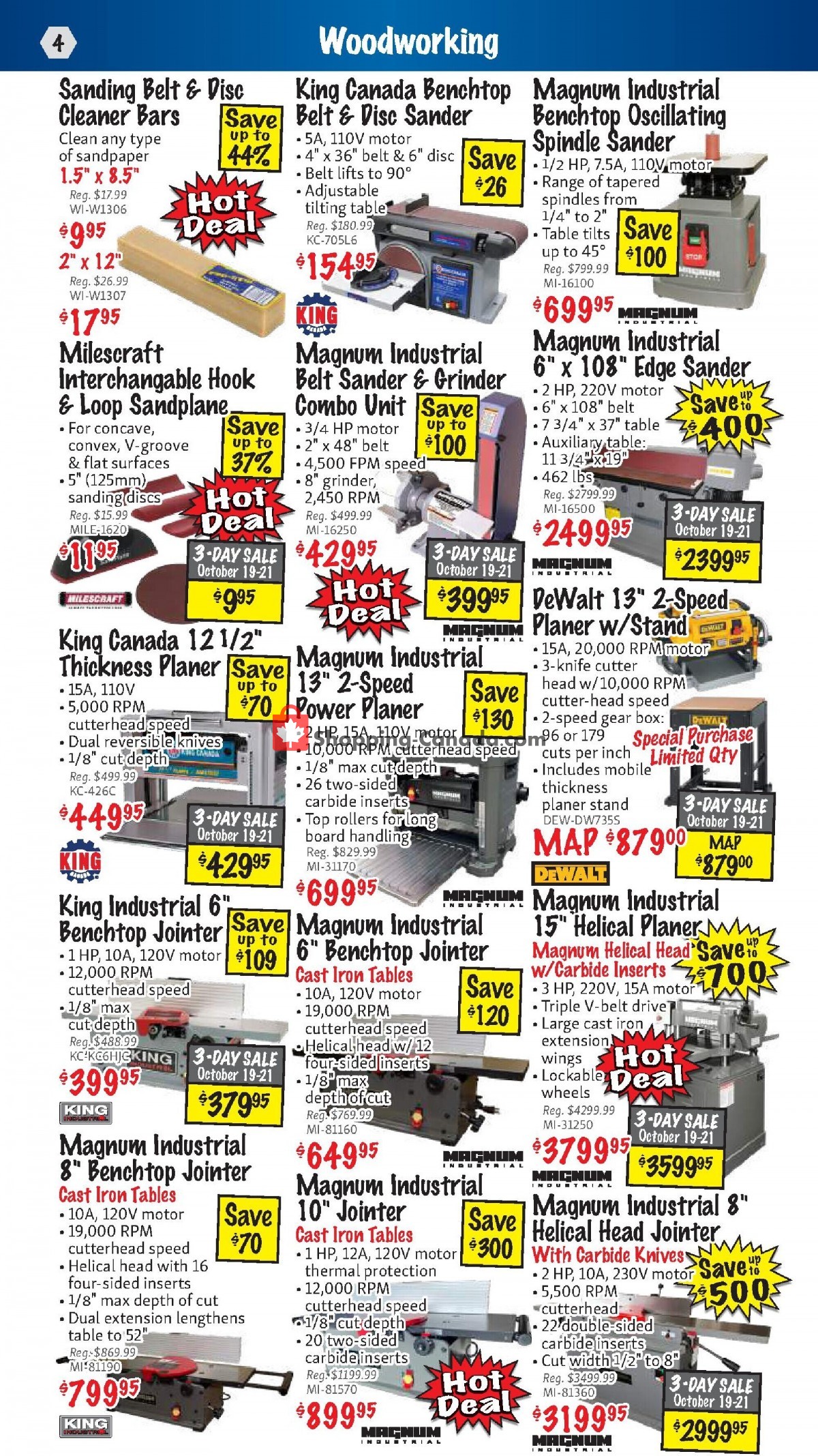 KMS Tools & Equipment flyer from Sunday October 1, 2023 to Tuesday October 31, 2023 - page 4