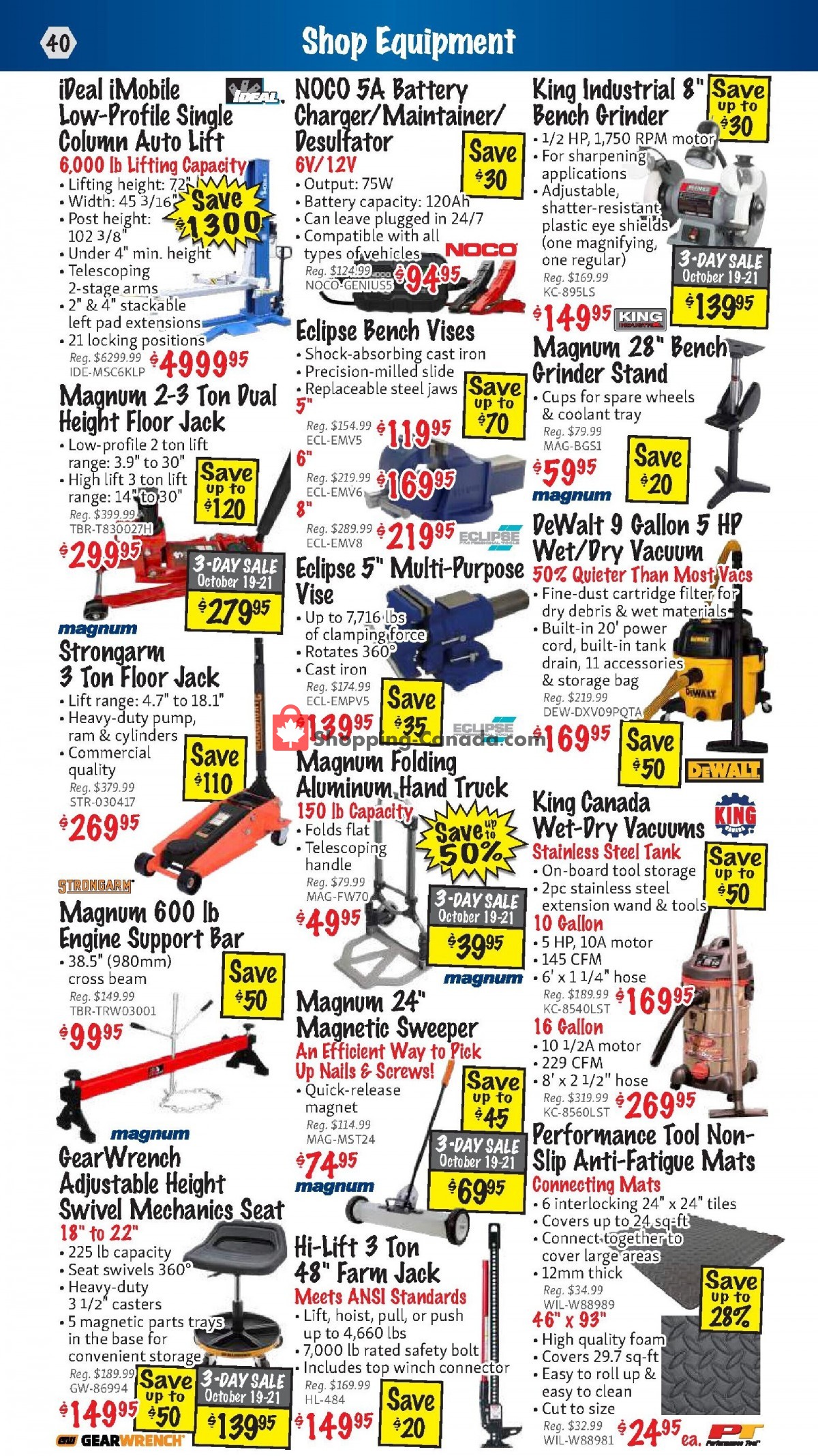 KMS Tools & Equipment flyer from Sunday October 1, 2023 to Tuesday October 31, 2023 - page 40
