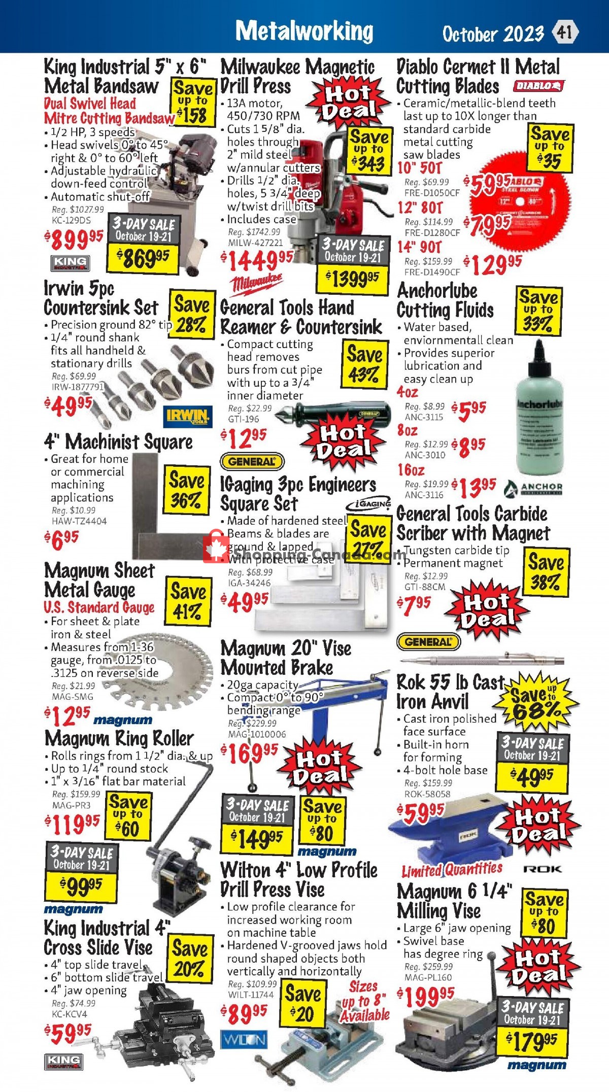 KMS Tools & Equipment flyer from Sunday October 1, 2023 to Tuesday October 31, 2023 - page 41