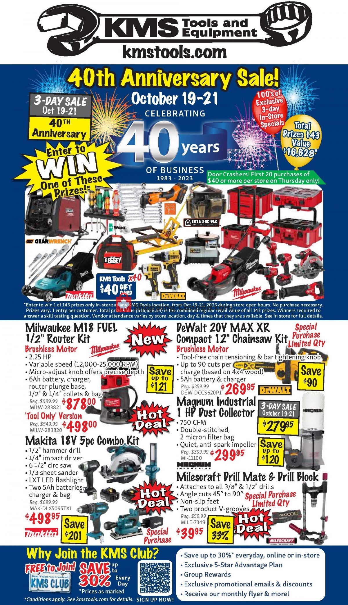 KMS Tools & Equipment flyer from Sunday October 1, 2023 to Tuesday October 31, 2023 - page 48