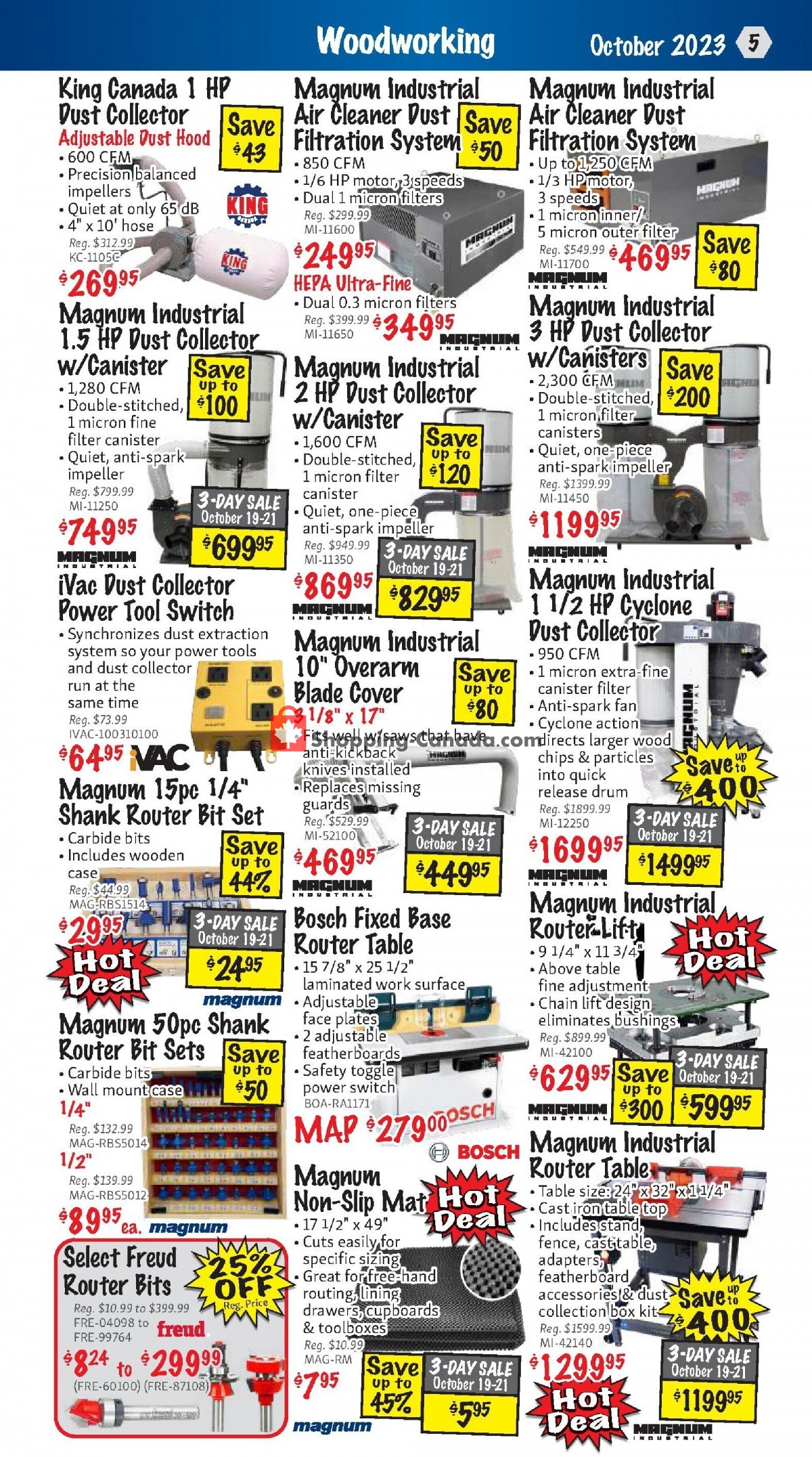 KMS Tools & Equipment flyer from Sunday October 1, 2023 to Tuesday October 31, 2023 - page 5