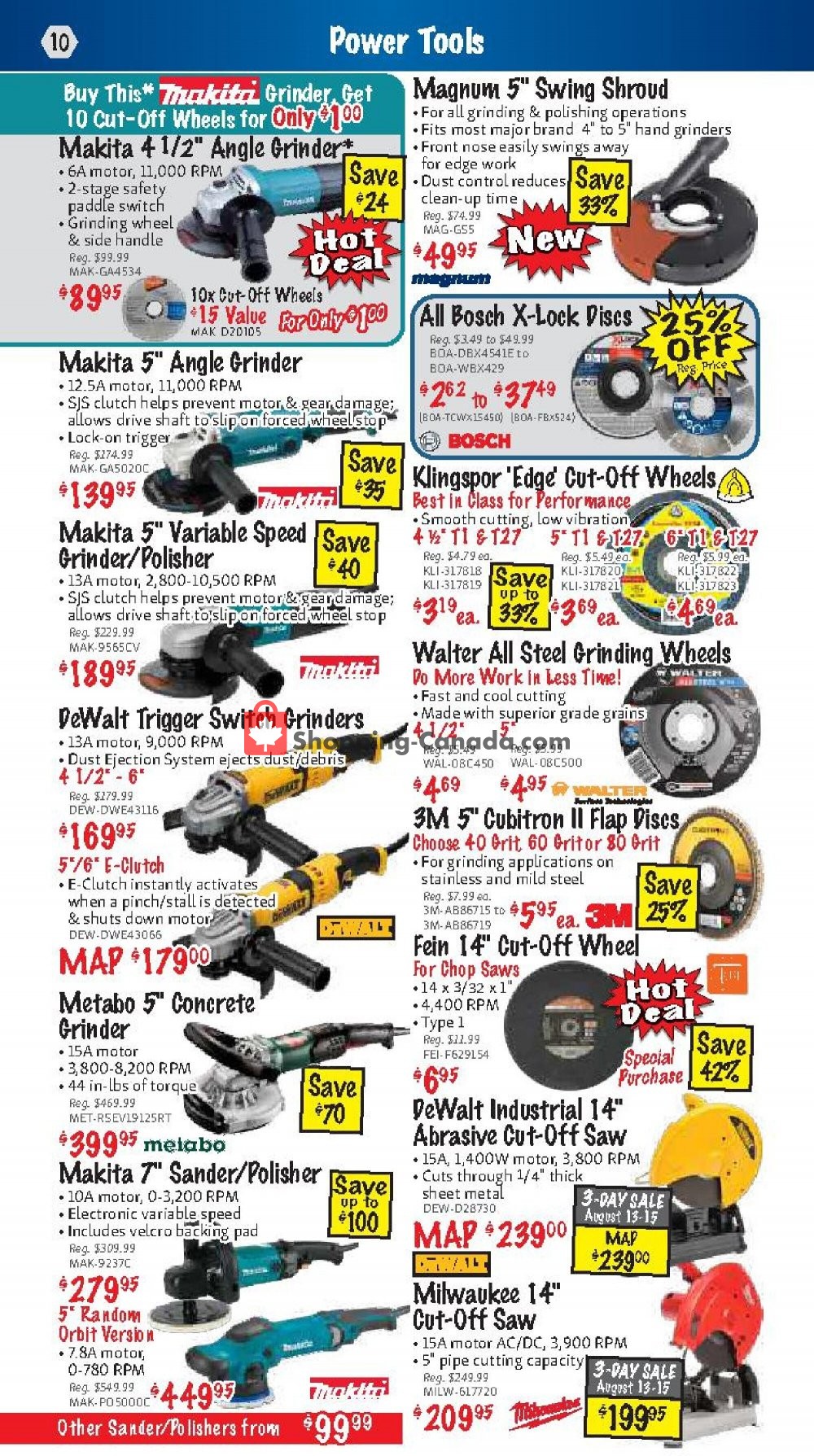 KMS Tools & Equipment flyer from Saturday August 1, 2020 to Monday August 31, 2020 - page 10