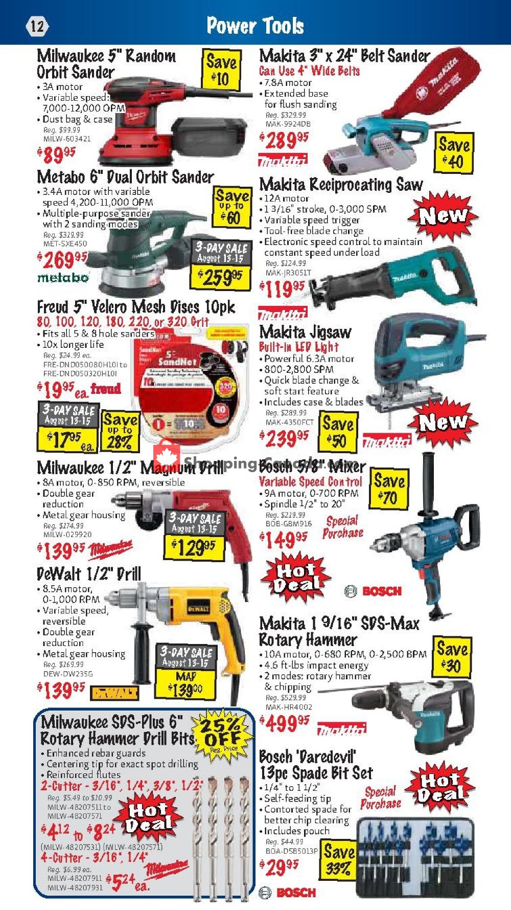 KMS Tools & Equipment flyer from Saturday August 1, 2020 to Monday August 31, 2020 - page 12