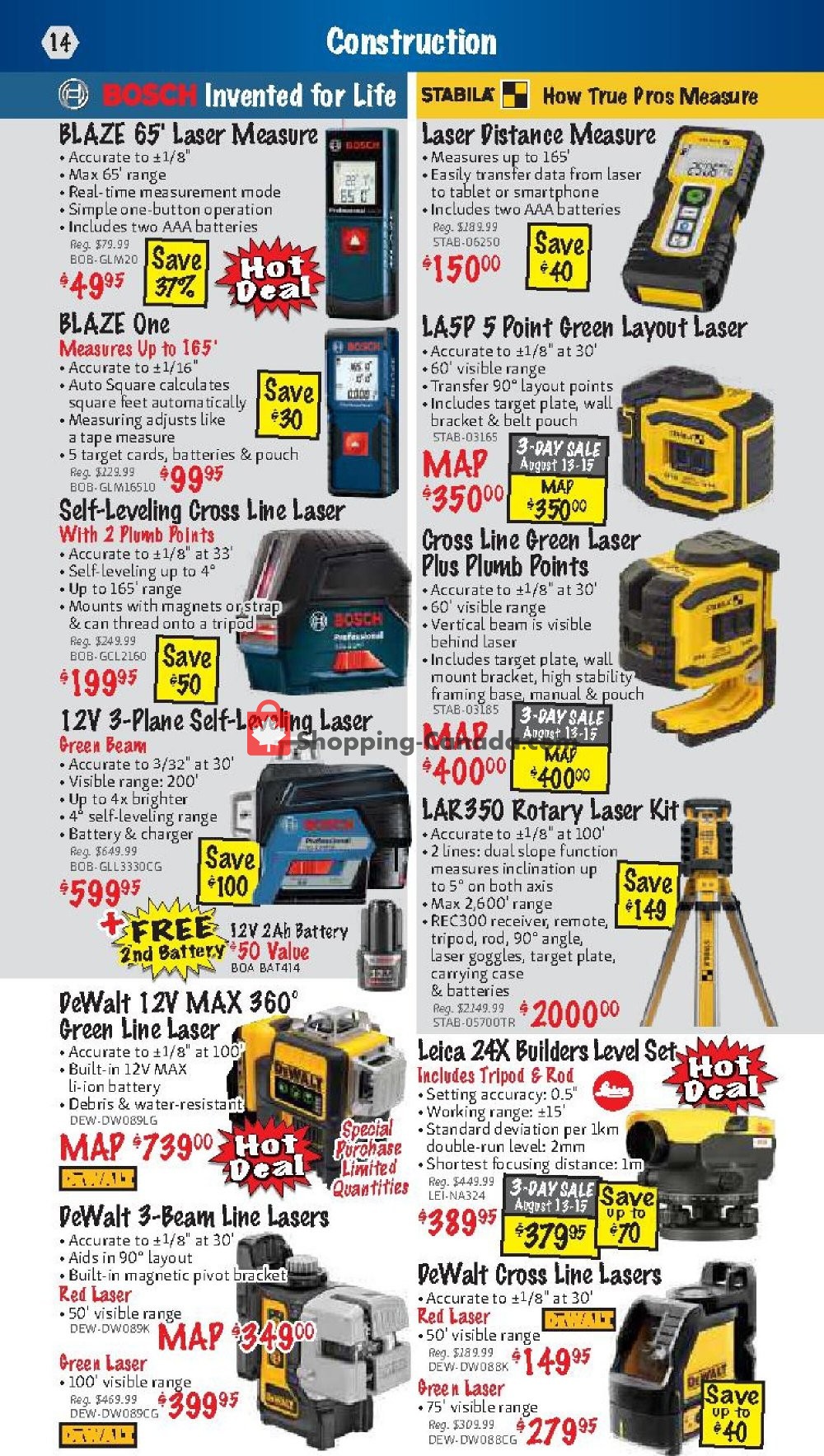 KMS Tools & Equipment flyer from Saturday August 1, 2020 to Monday August 31, 2020 - page 14
