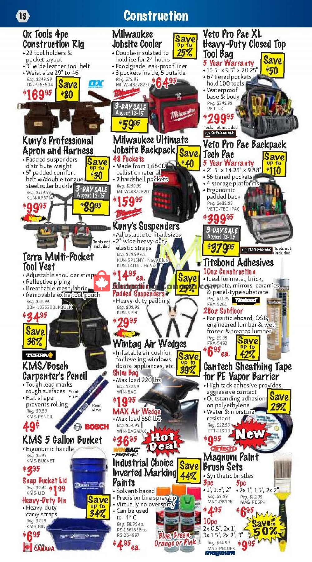 KMS Tools & Equipment flyer from Saturday August 1, 2020 to Monday August 31, 2020 - page 18