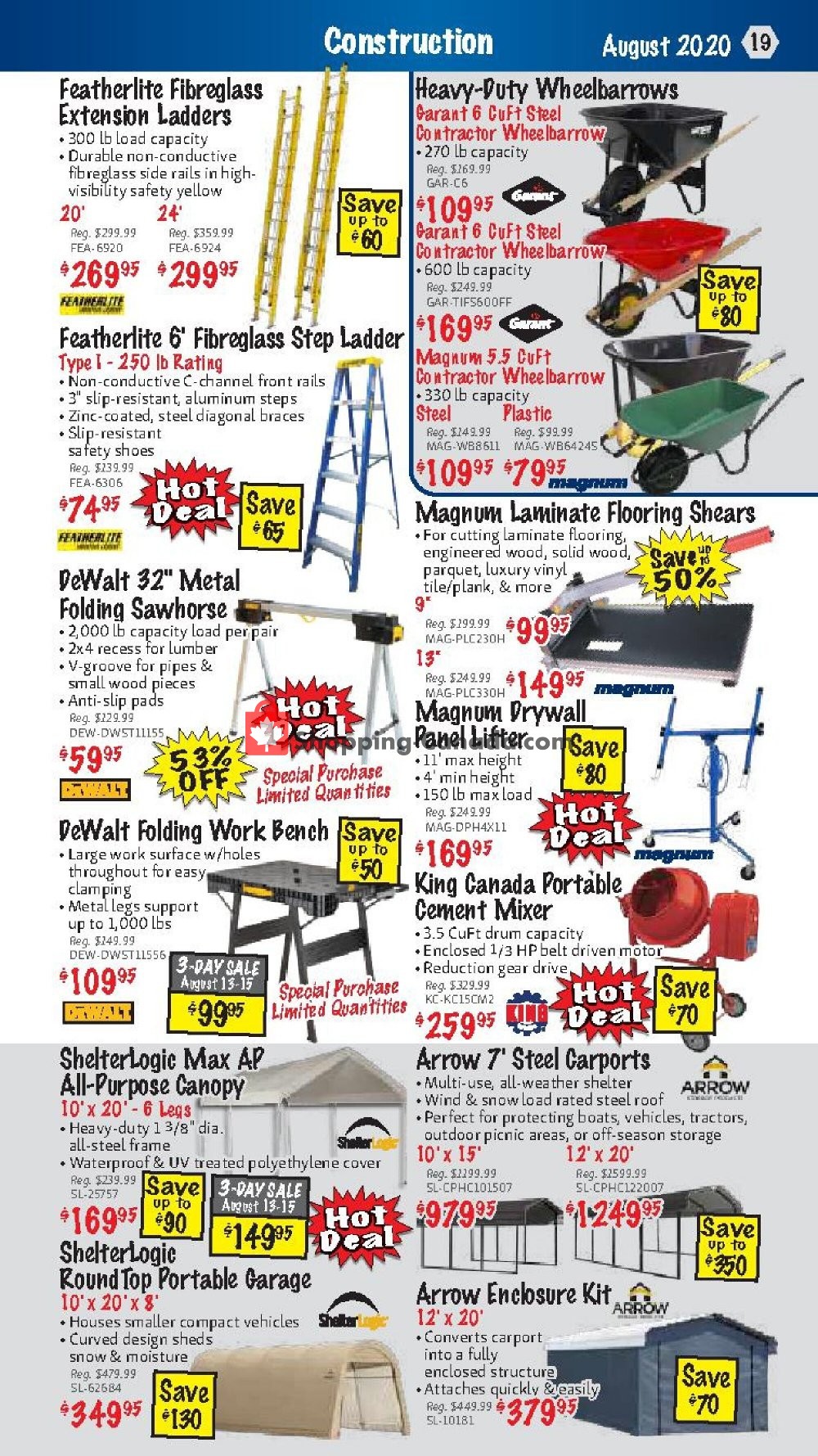 KMS Tools & Equipment flyer from Saturday August 1, 2020 to Monday August 31, 2020 - page 19