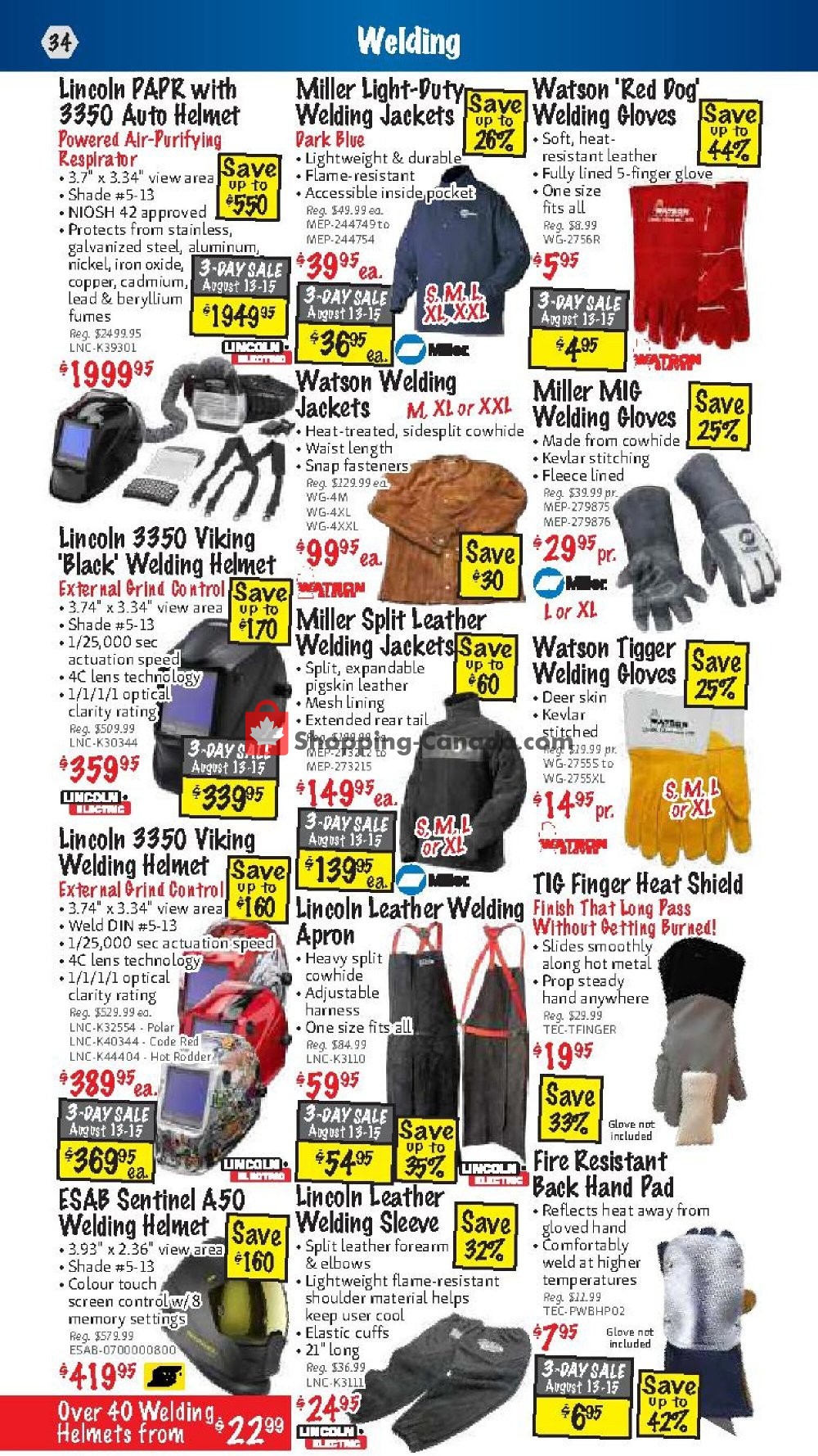 KMS Tools & Equipment flyer from Saturday August 1, 2020 to Monday August 31, 2020 - page 34