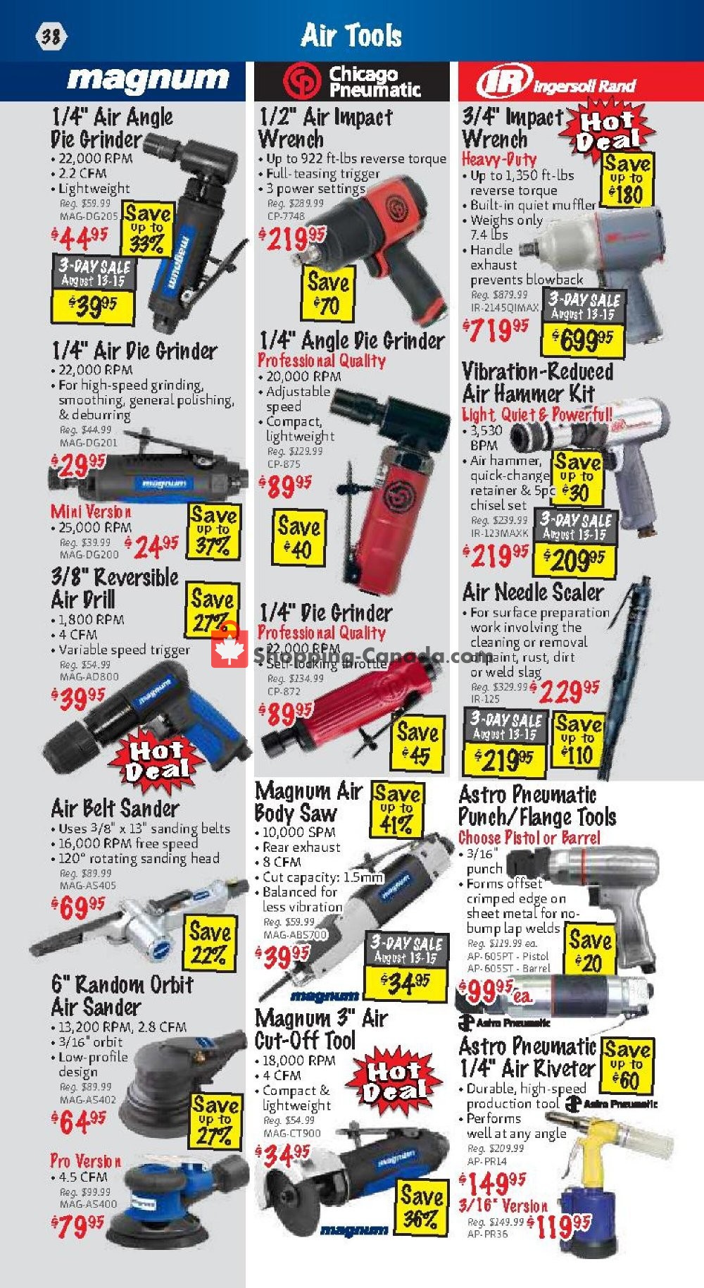 KMS Tools & Equipment flyer from Saturday August 1, 2020 to Monday August 31, 2020 - page 38