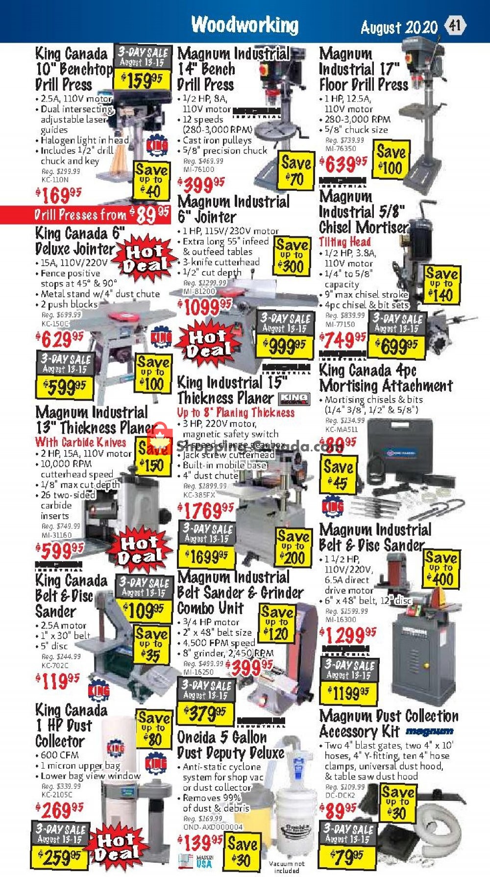 KMS Tools & Equipment flyer from Saturday August 1, 2020 to Monday August 31, 2020 - page 41