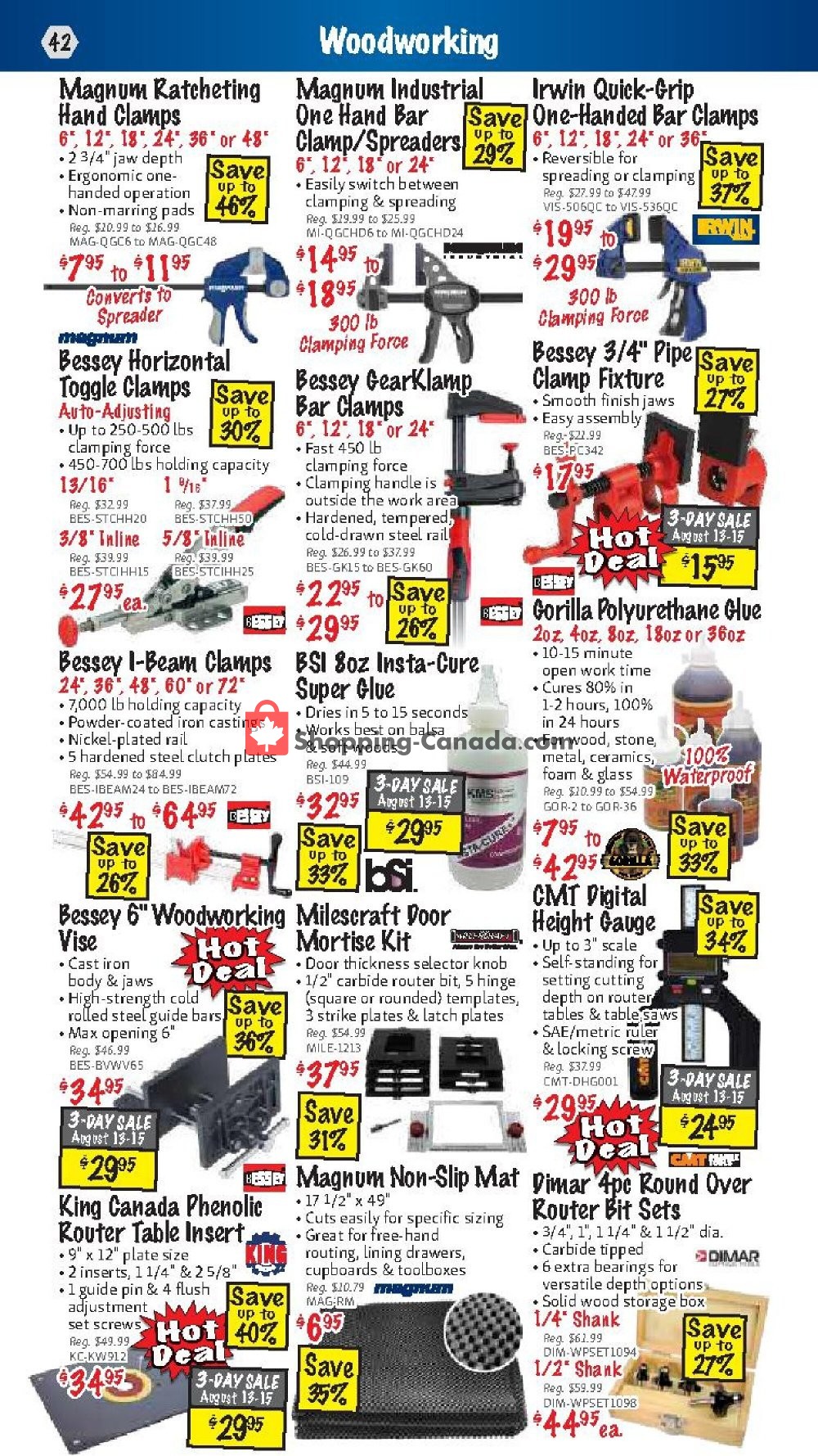 KMS Tools & Equipment flyer from Saturday August 1, 2020 to Monday August 31, 2020 - page 42