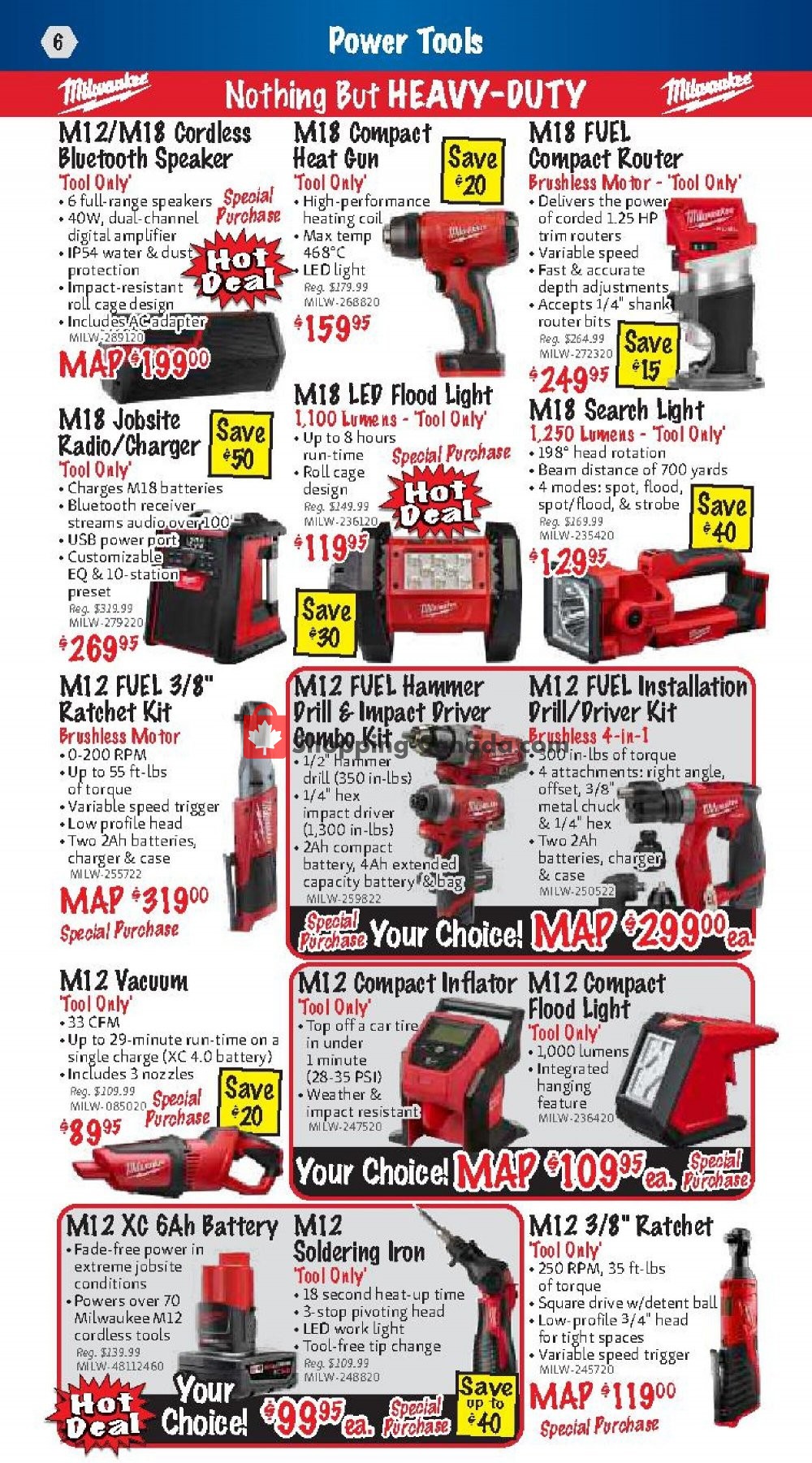 KMS Tools & Equipment flyer from Saturday August 1, 2020 to Monday August 31, 2020 - page 6