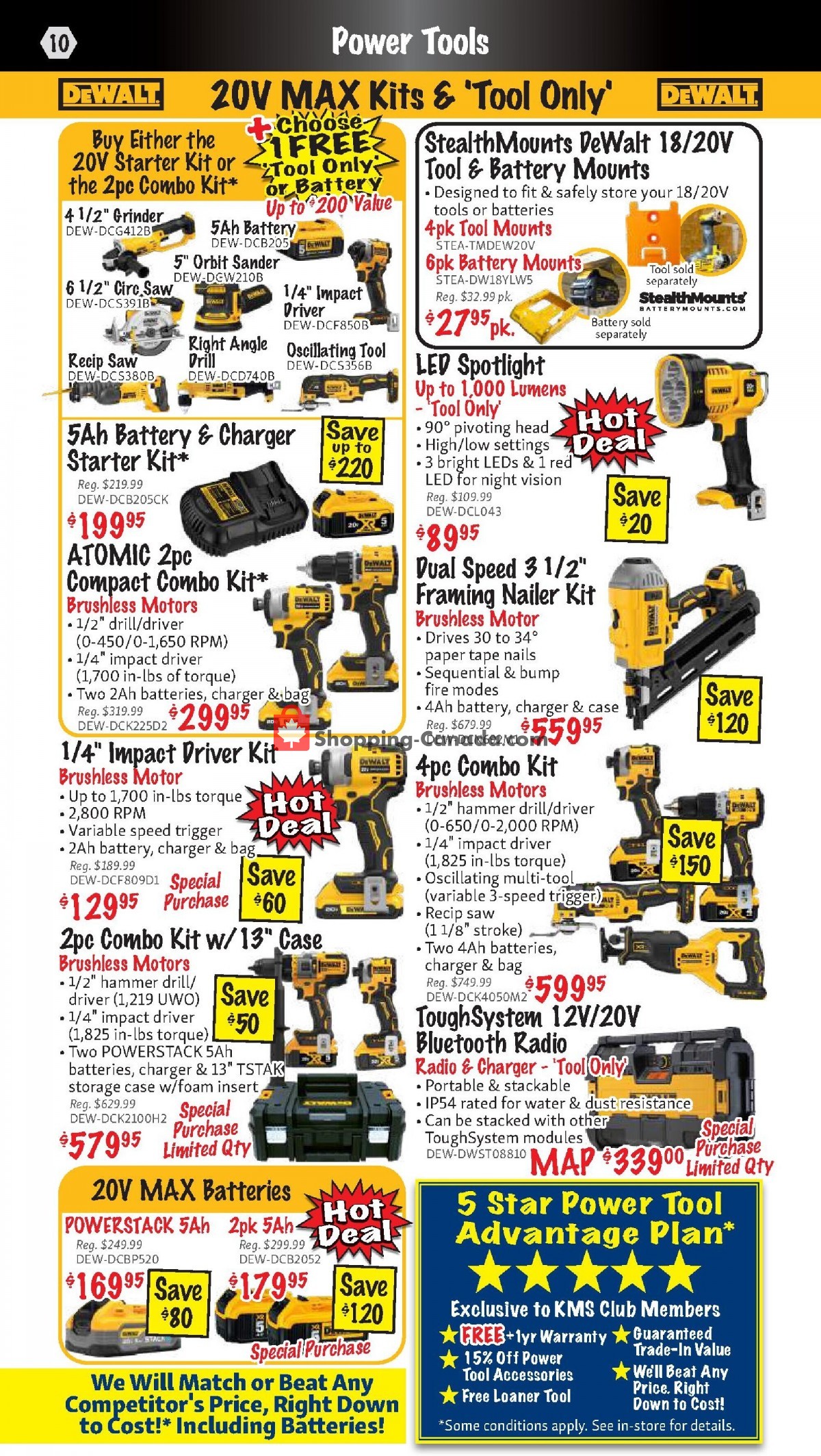 KMS Tools & Equipment flyer from Wednesday November 1, 2023 to Thursday November 30, 2023 - page 10